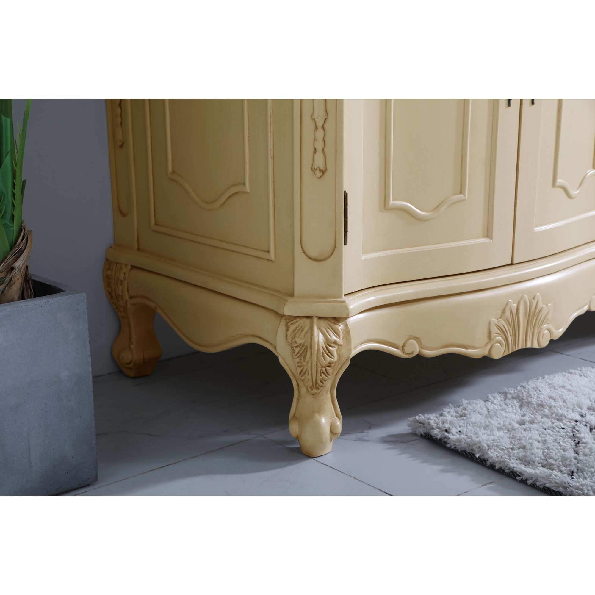 Shown in Light Antique Beige finish