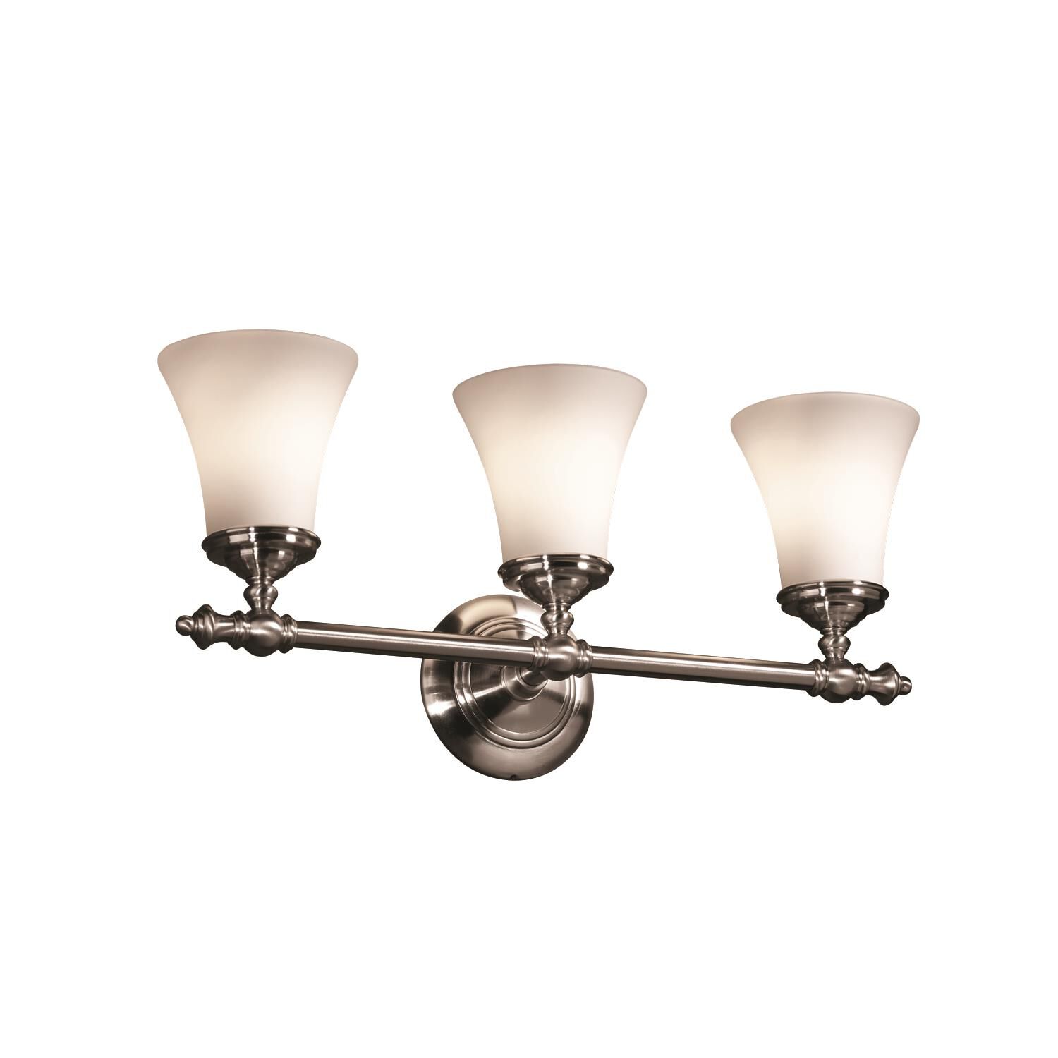 Fusion 22 Inch 3 Light Bath Vanity Light by Justice Design Group