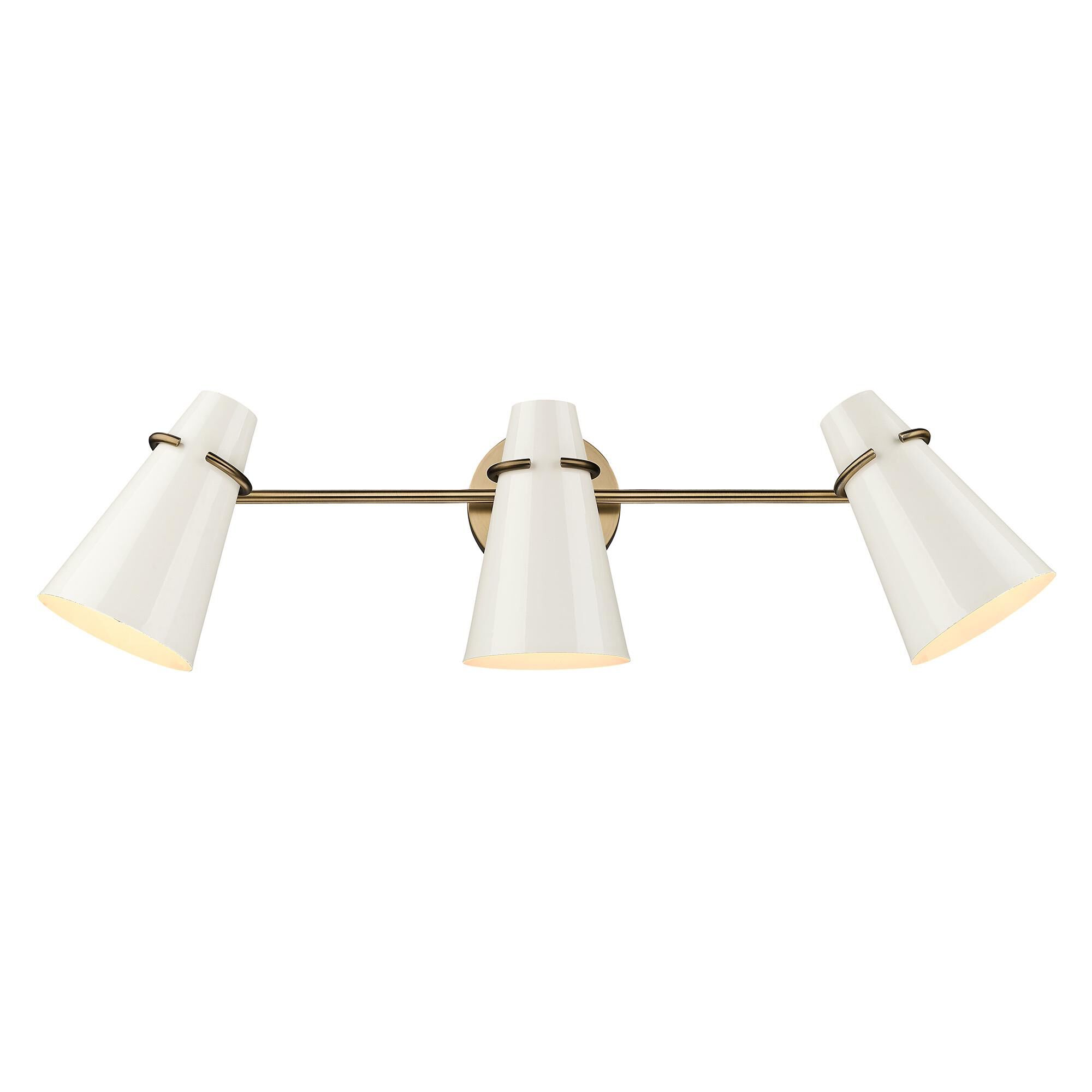 Reeva 26 Inch 3 Light Bath Vanity Light by Golden Lighting