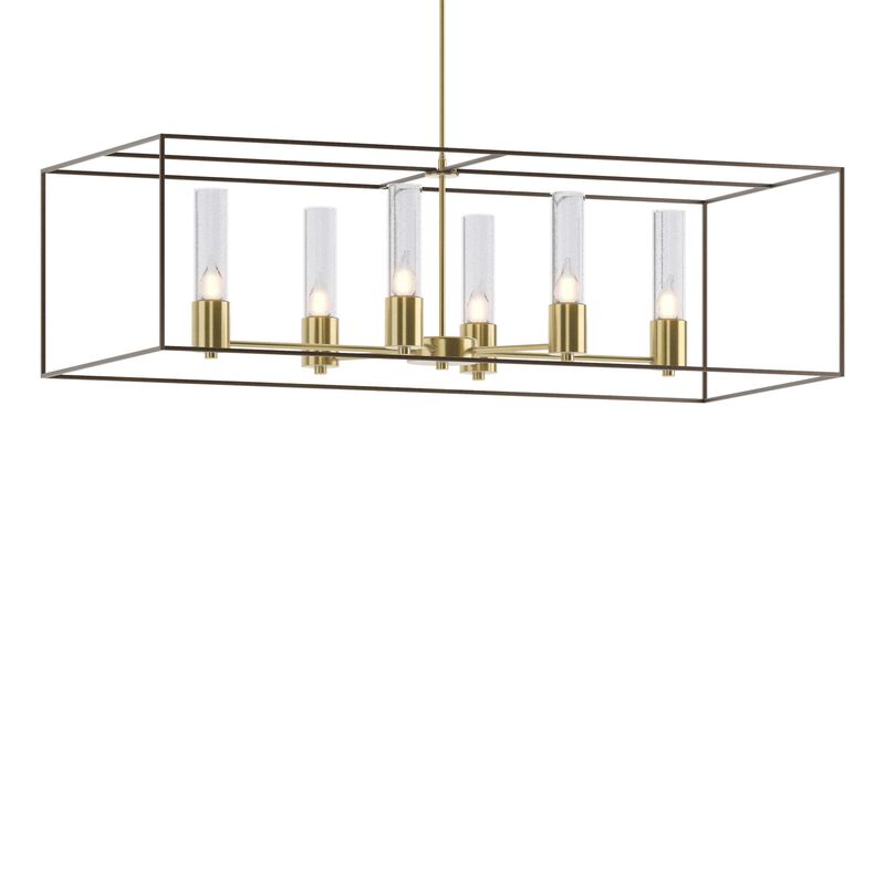 Portico Medium Linear Chandelier by Hubbardton Forge