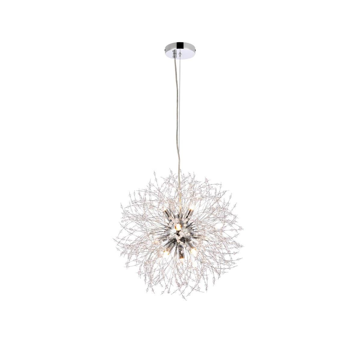 Solace 17 Inch LED Large Pendant by Elegant Lighting
