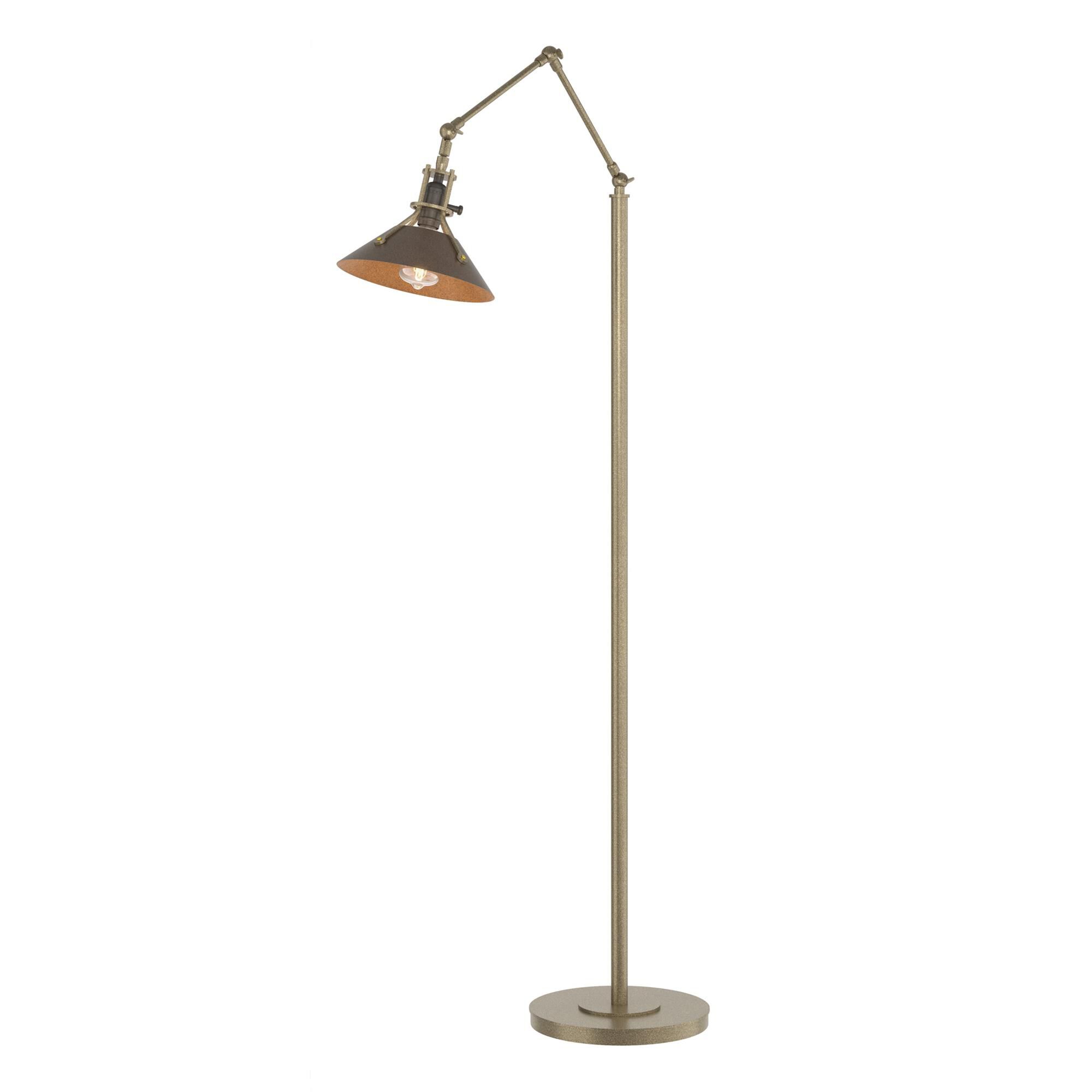 Shown in Soft Gold finish and Bronze accent