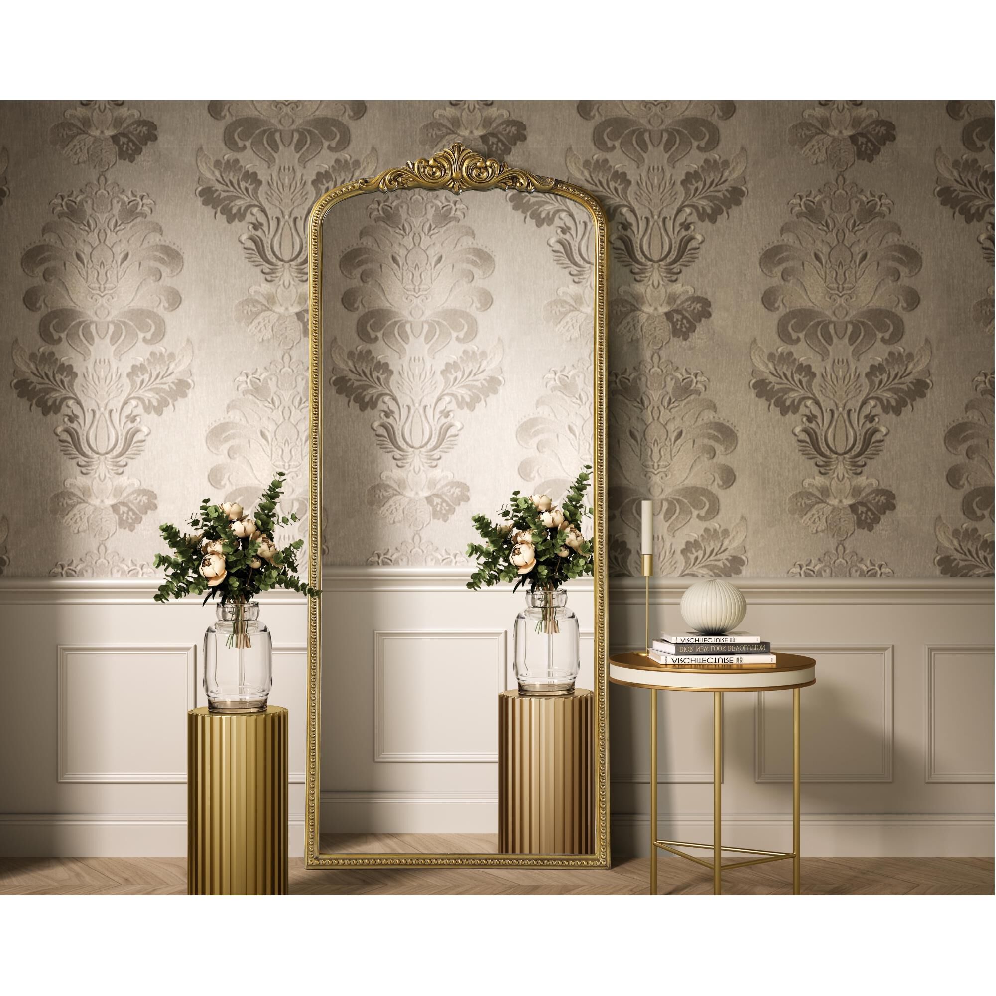 Naomi 72 Inch Decorative Mirror by Elegant Decor