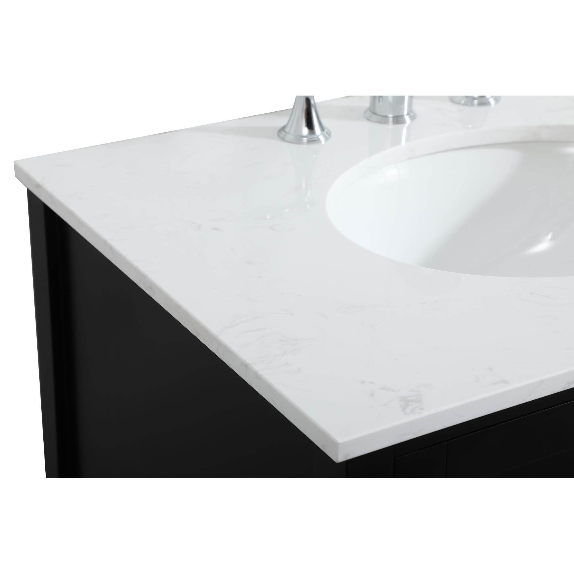 Shown in Black finish