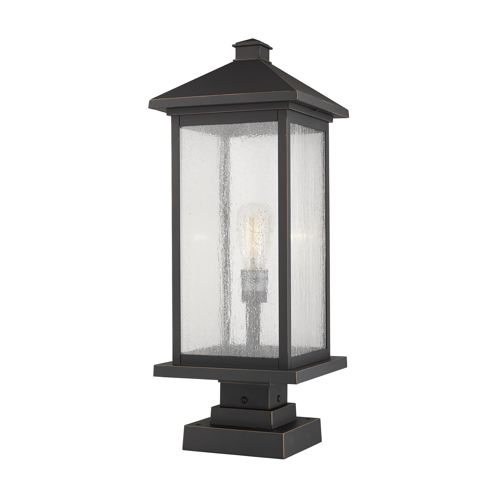 Z-Lite Portland 25 Inch Tall Outdoor Pier Lamp