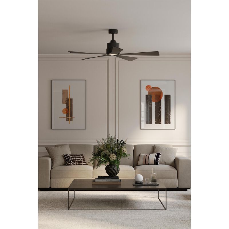 Oovin 54 Inch Ceiling Fan with Light Kit by Minka Aire