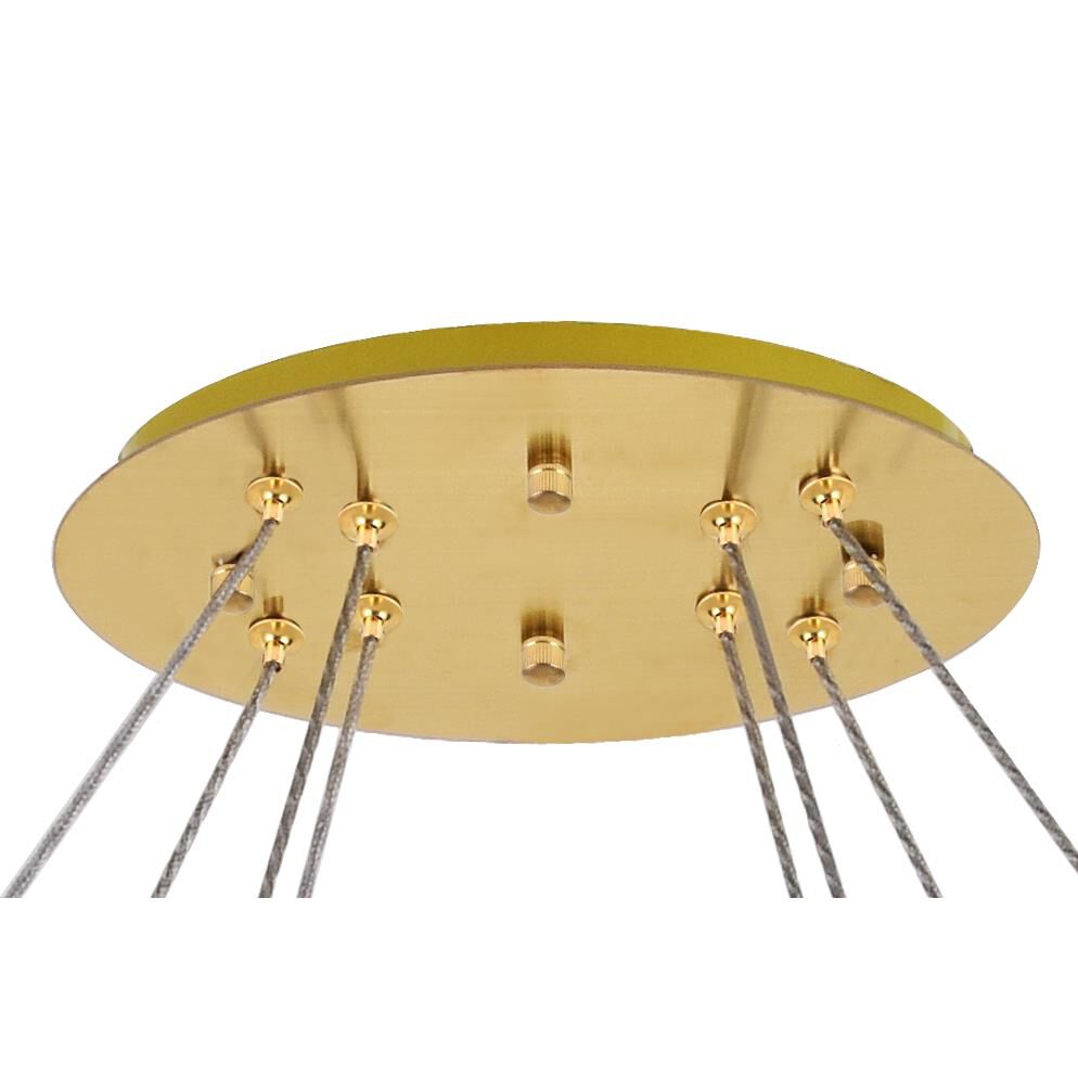 Monroe Chandelier by Elegant Lighting