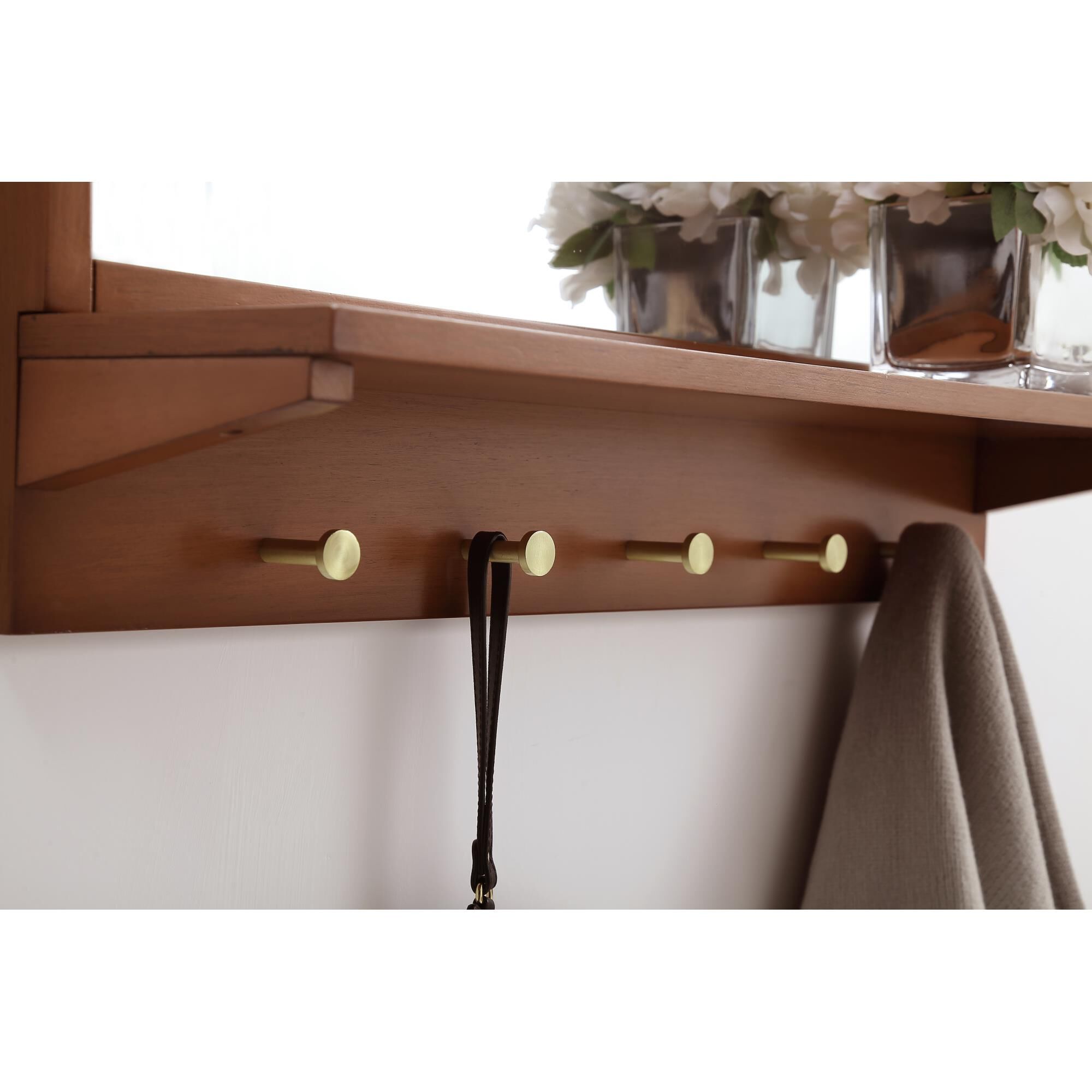 Shown in Pecan finish