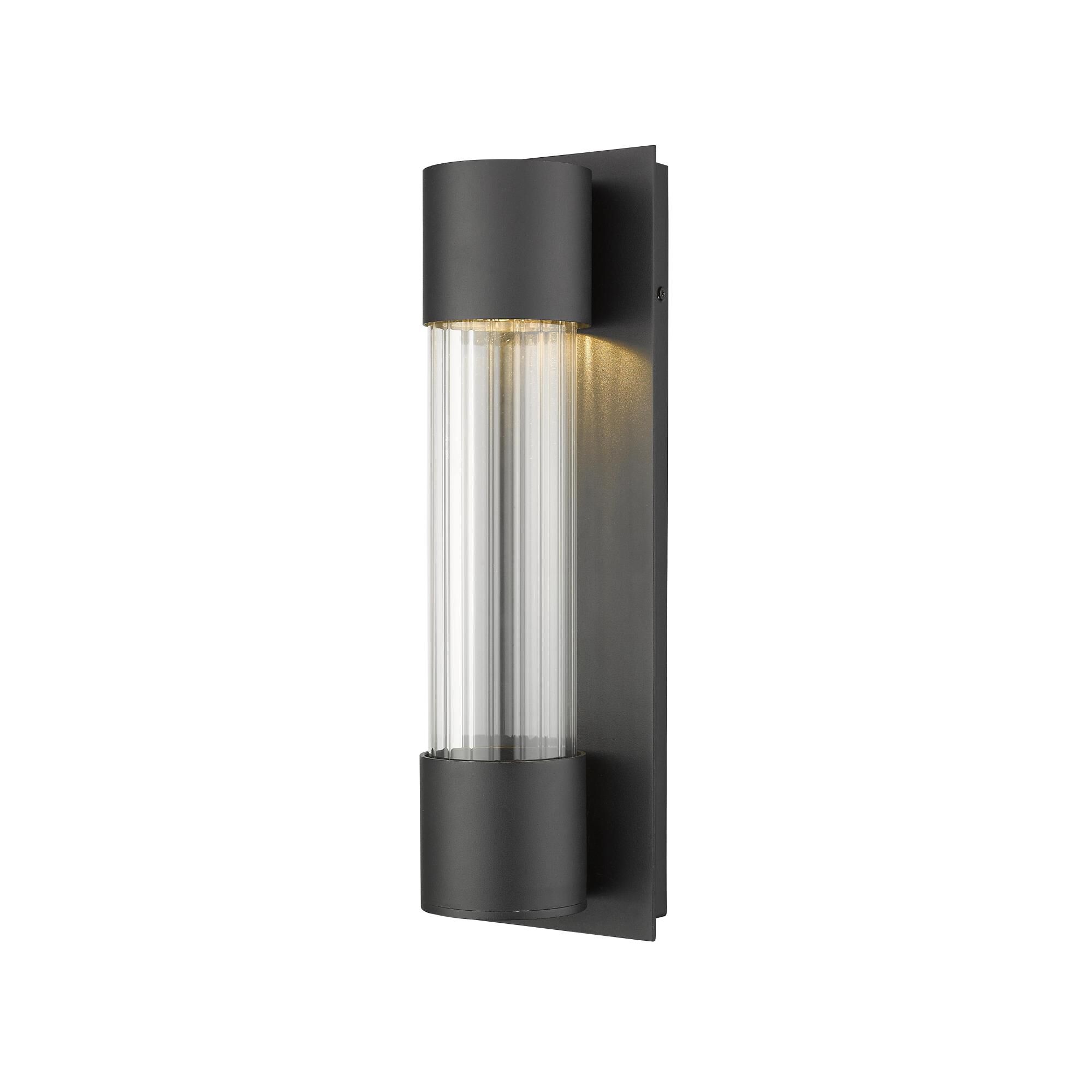 Z-Lite Striate 17 Inch Tall LED Outdoor Wall Light