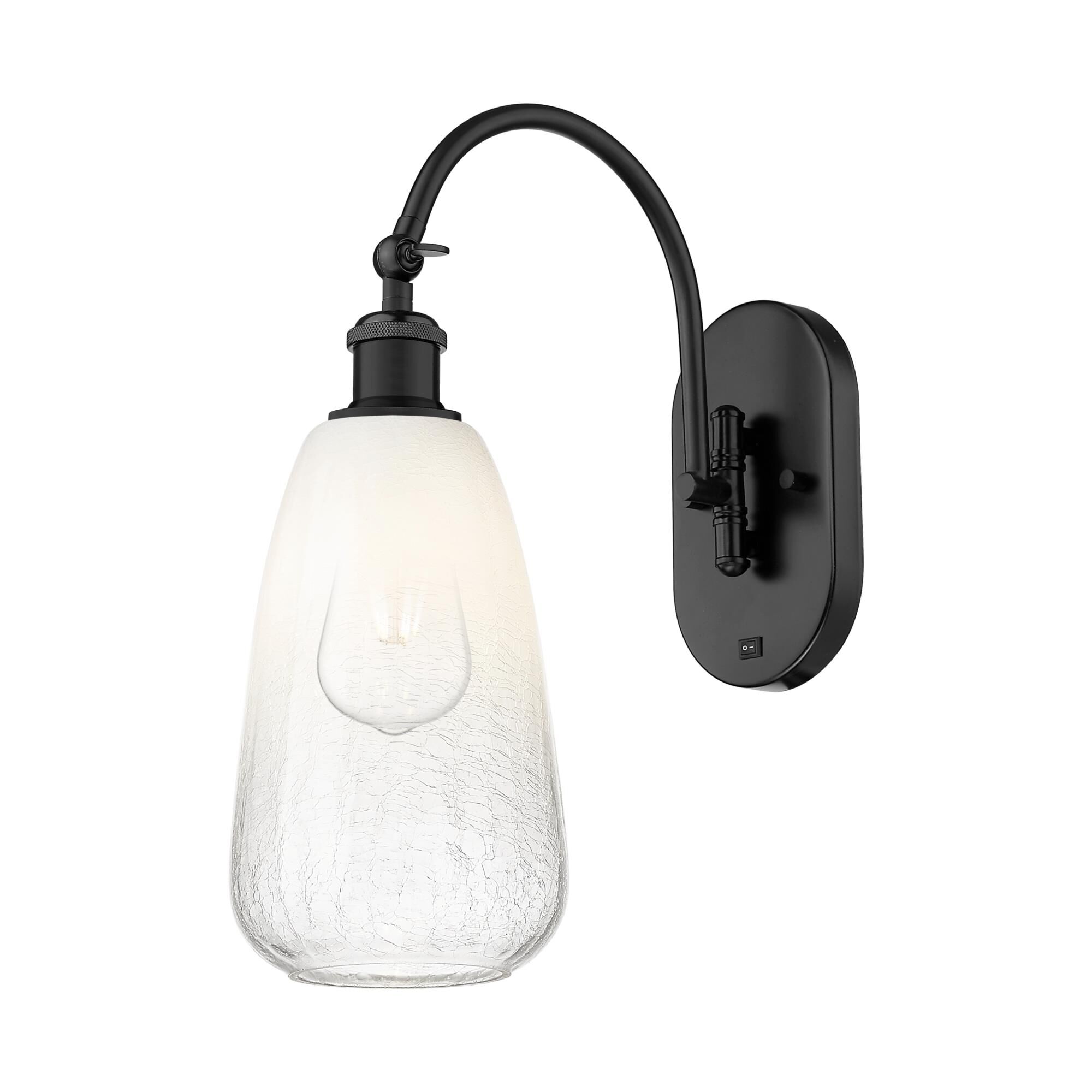 Bruno Marashlian Brookhaven Almond 6 Inch Wall Swing Lamp by Innovations Lighting