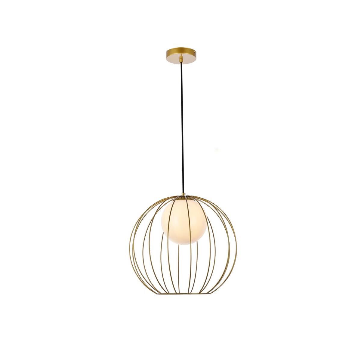 Elegant Lighting Wetzel 15 Inch Large Pendant