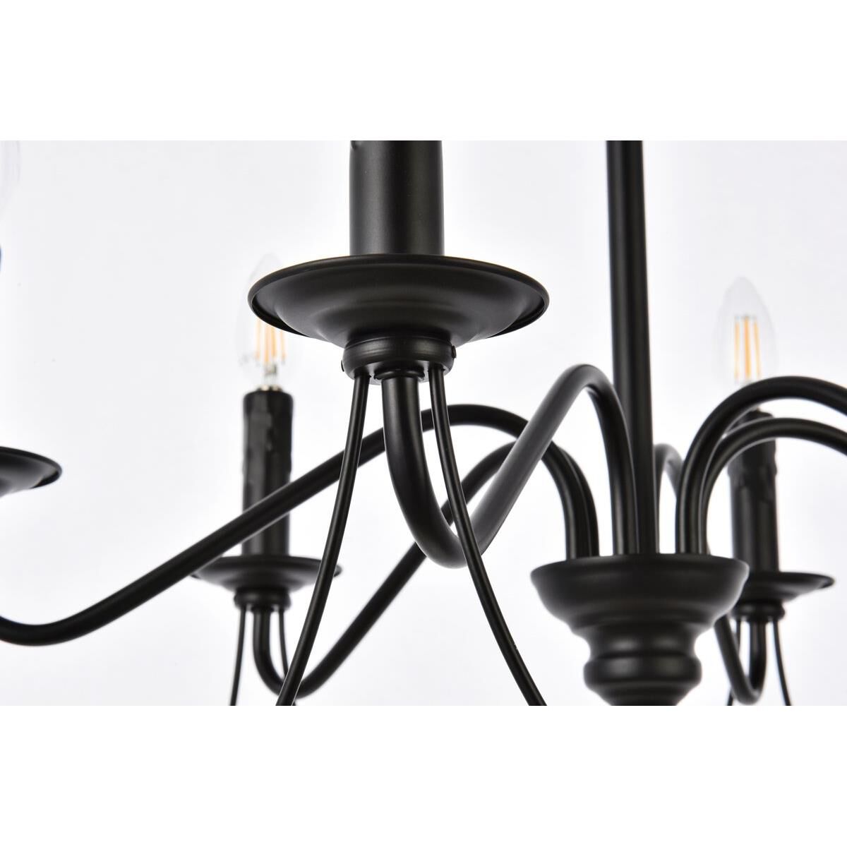 Westley 24 Inch 6 Light Chandelier by Elegant Lighting