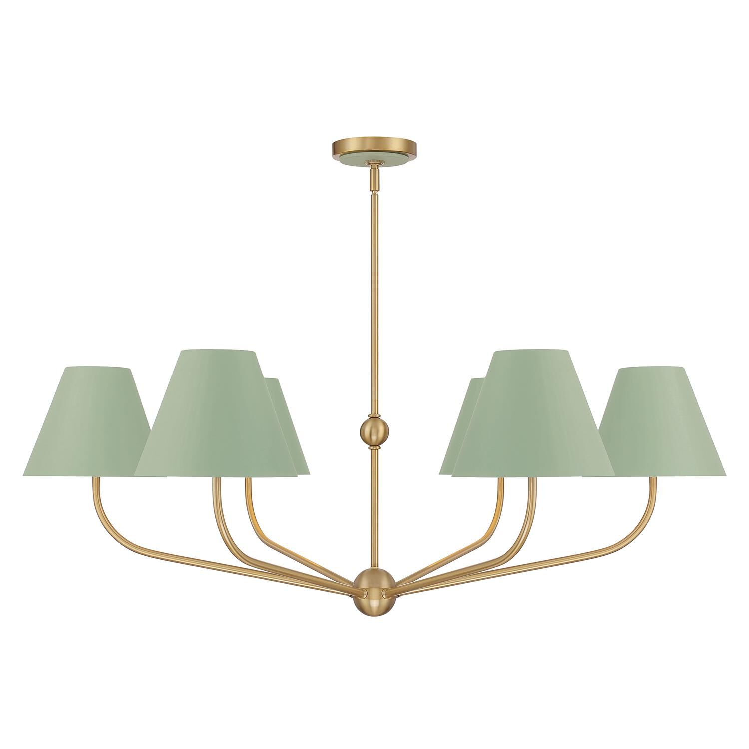 Xavier 40 Inch Chandelier by Crystorama