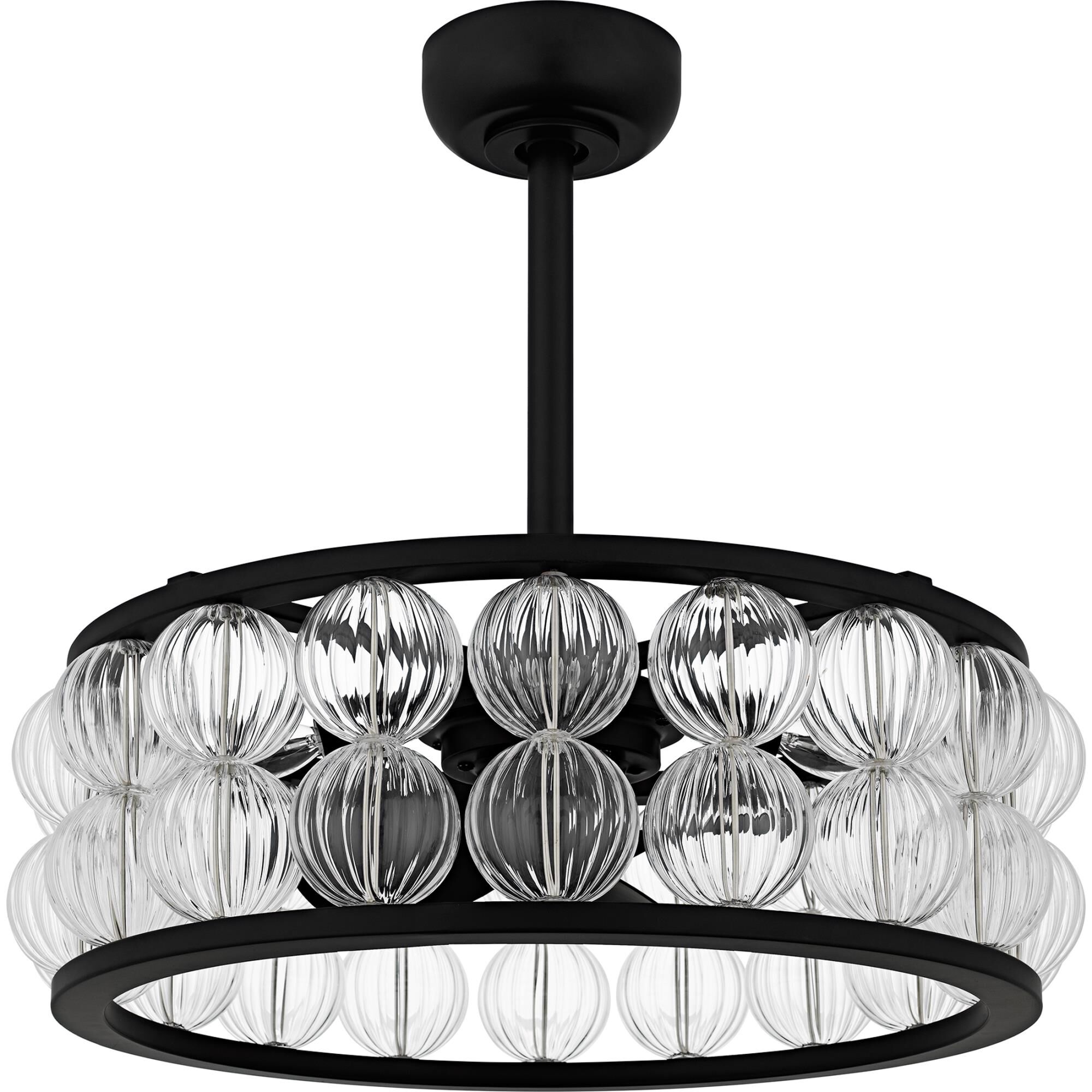 Terrarock 23 Inch Chandelier Ceiling Fan by Quoizel