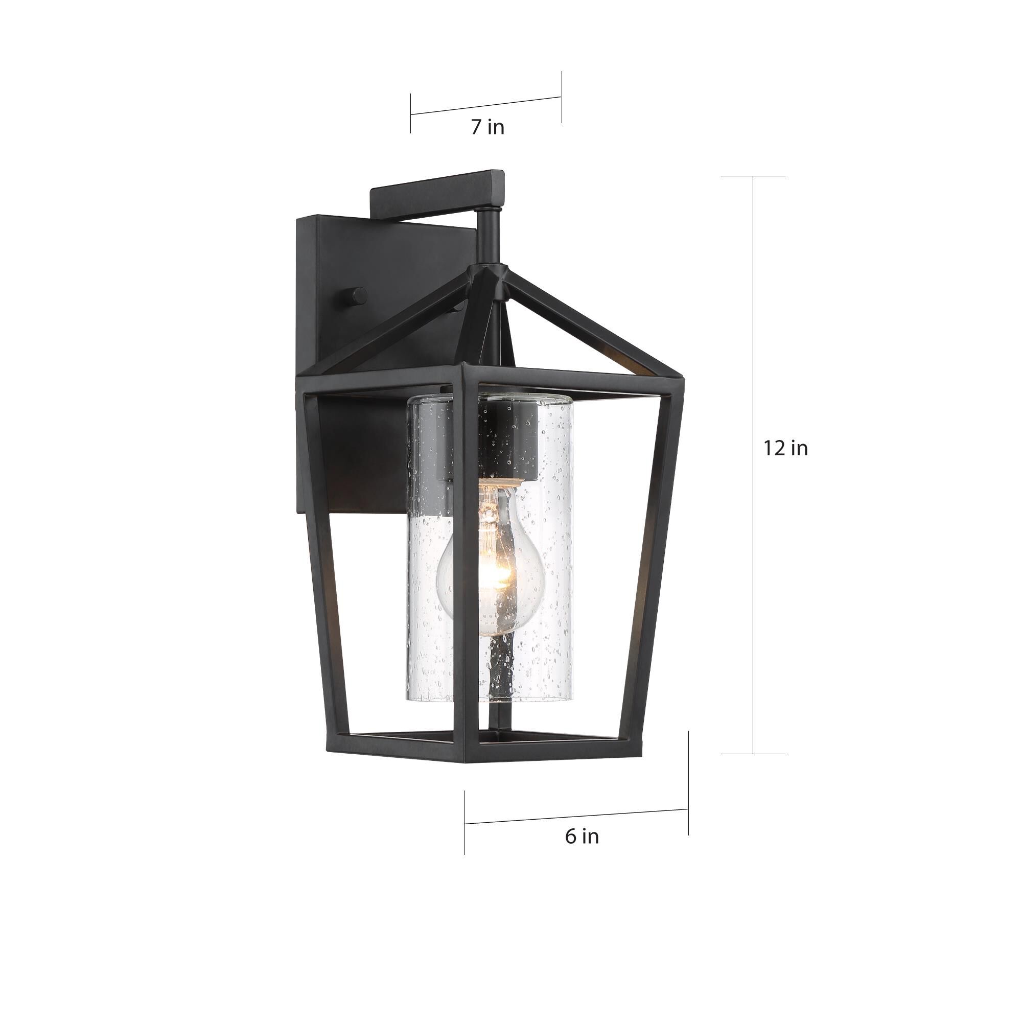Hopewell 12 Inch Tall 1 Light Outdoor Wall Light by Nuvo Lighting