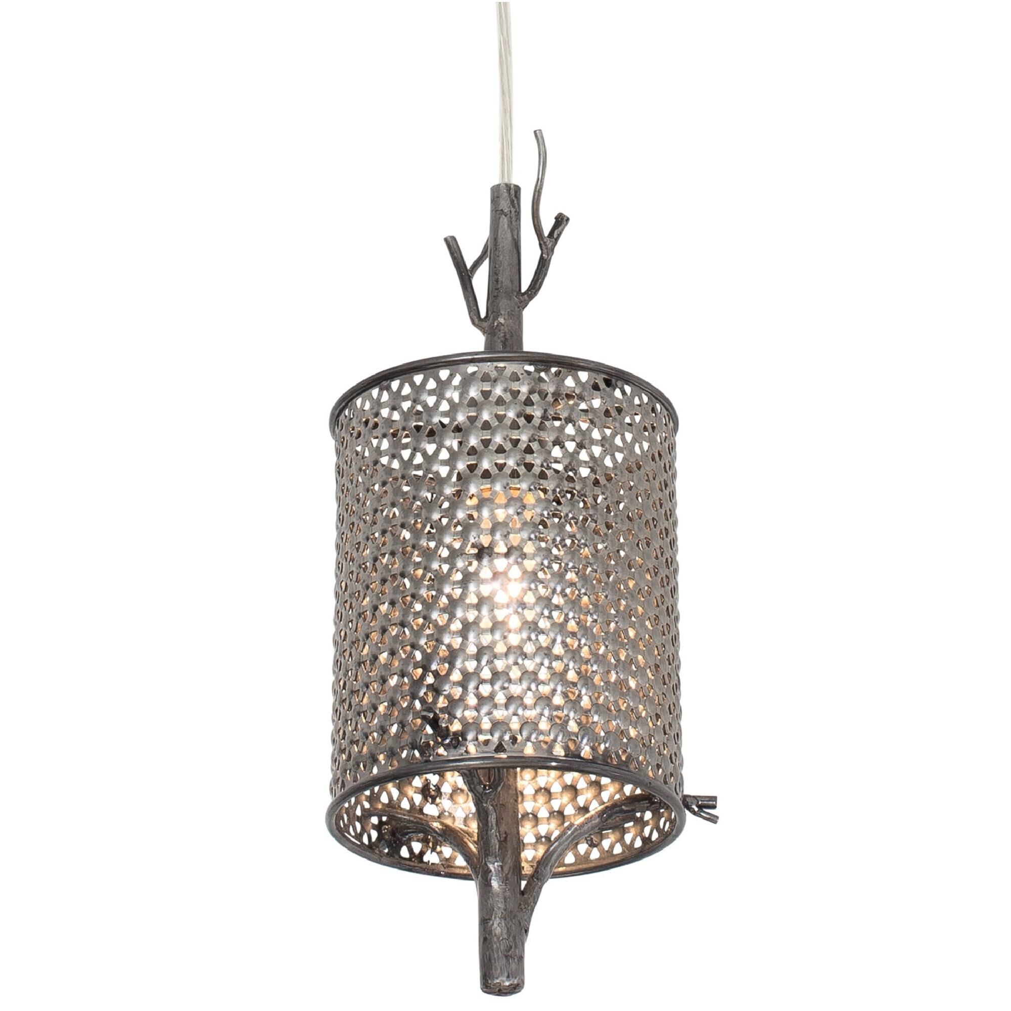 Shown in Steel finish and Steel glass and Recycled Steel Mesh shade