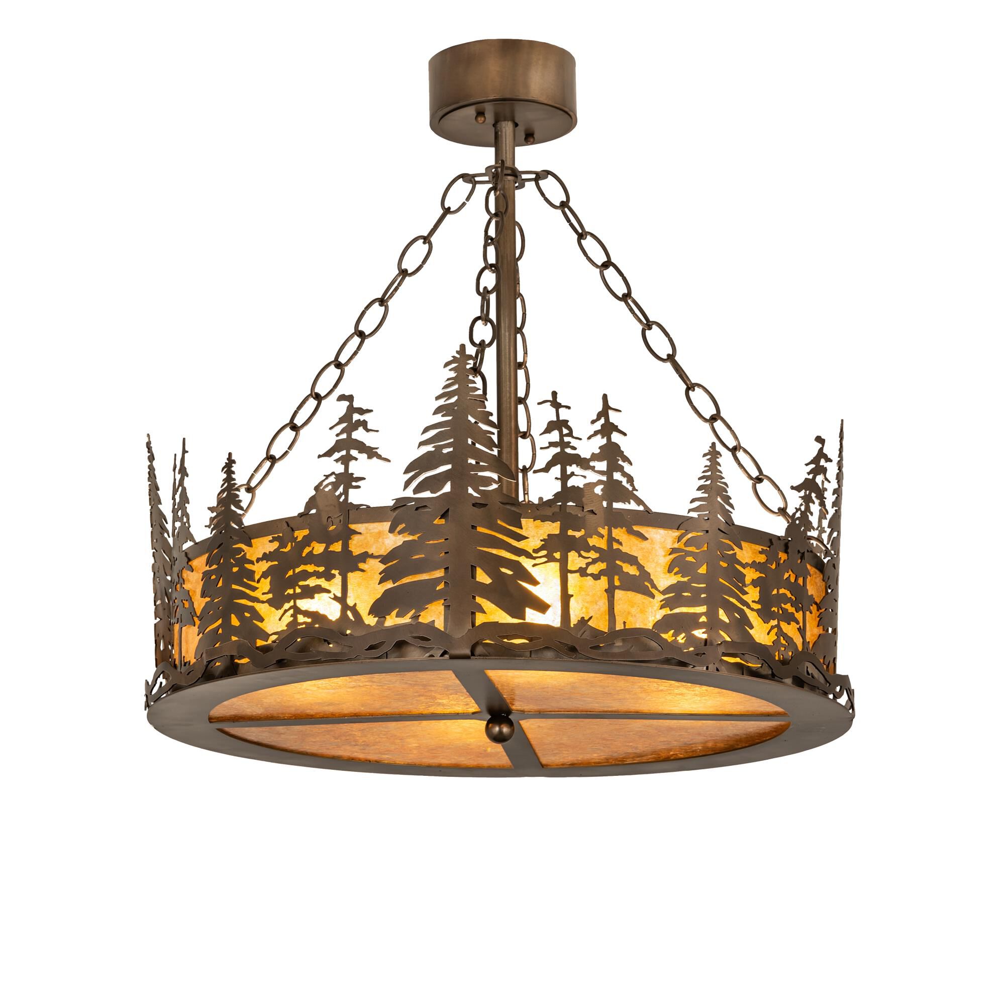 Tall Pines 23 Inch Large Pendant by Meyda Lighting