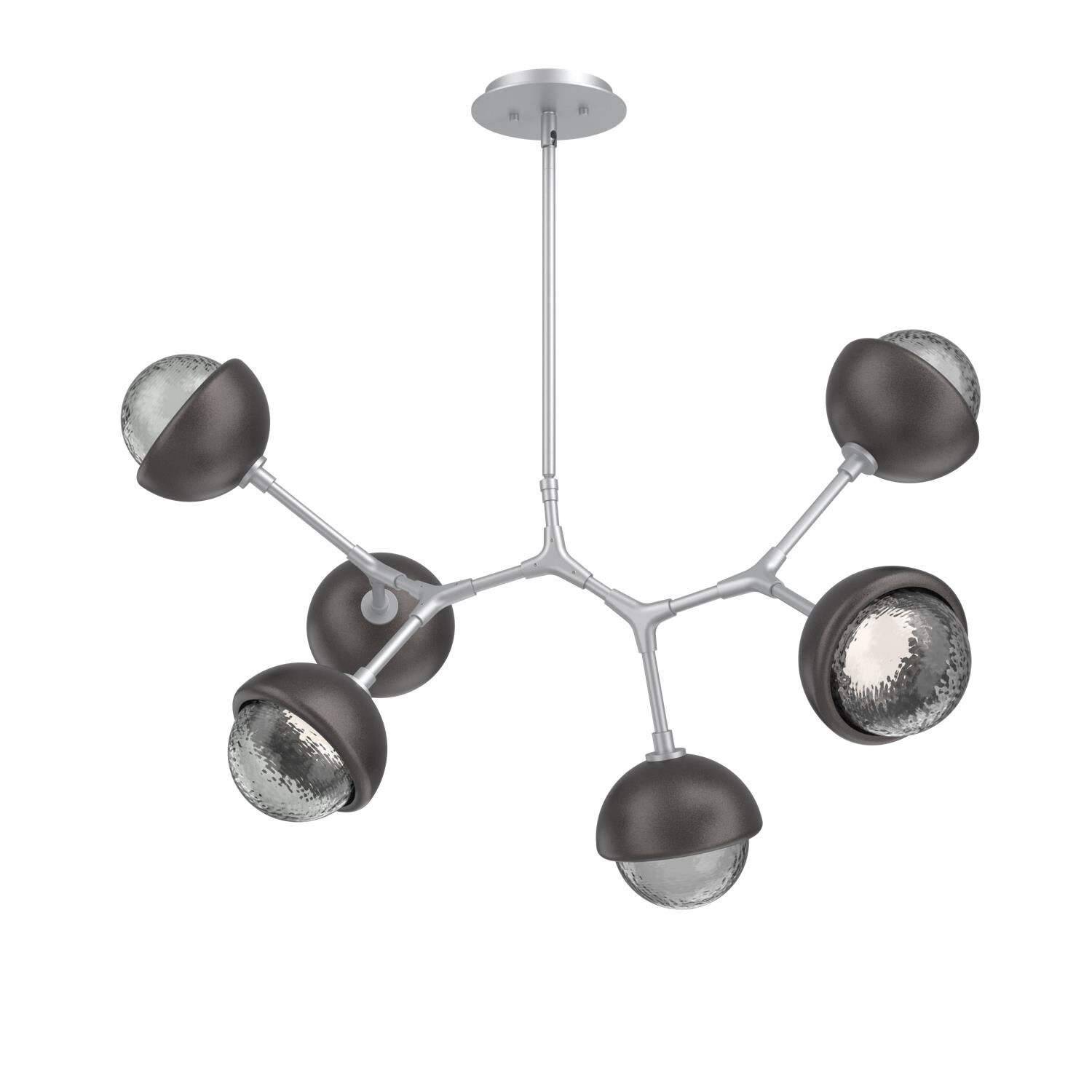 Shown in Classic Silver finish and Smoke glass and Graphite accent