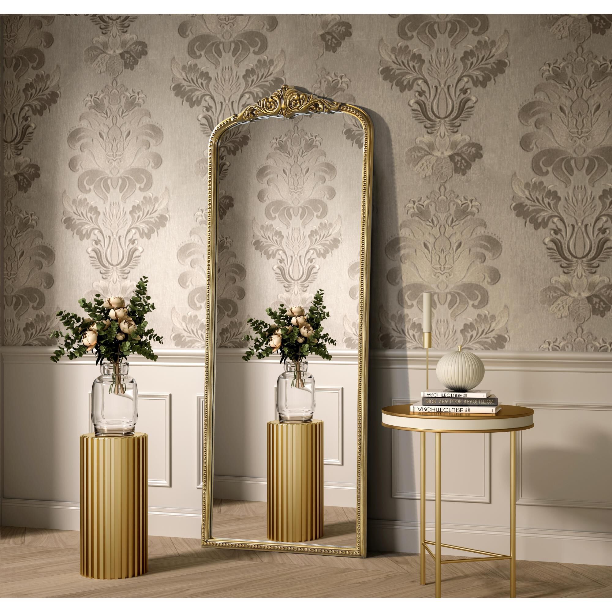 Naomi 72 Inch Decorative Mirror by Elegant Decor