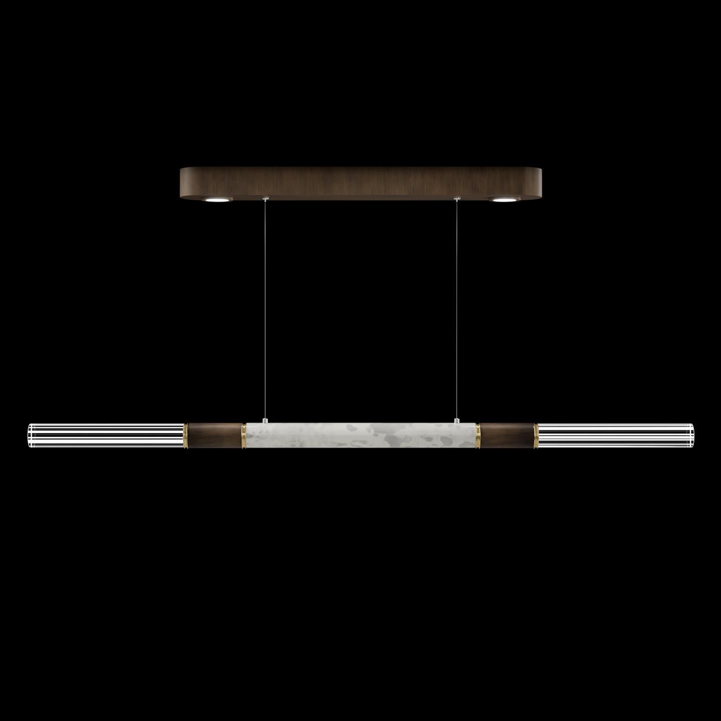 Antonia 62 Inch Linear Suspension Light by Fine Art Handcrafted Lighting