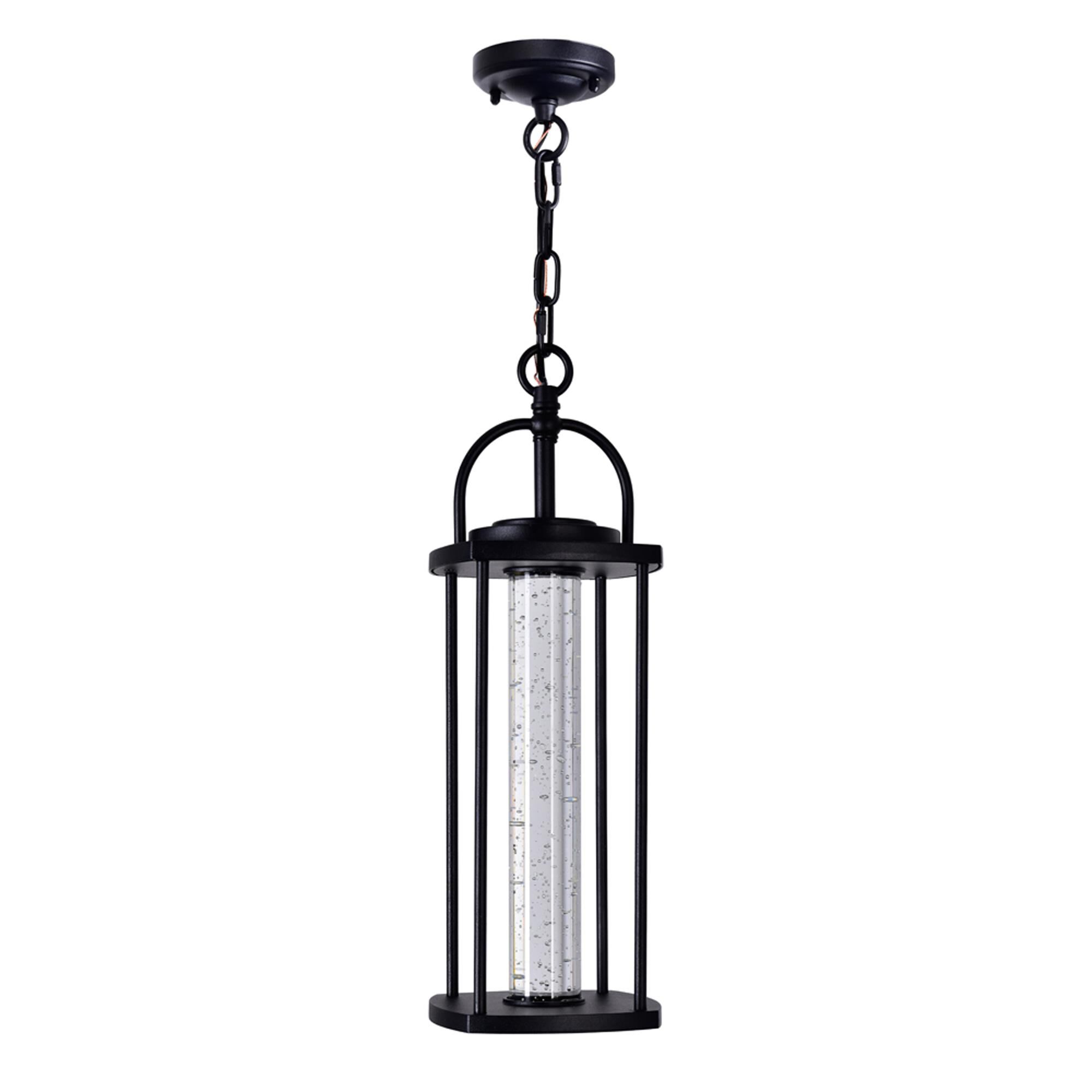 CWI Lighting Greenwood 18 Inch Tall LED Outdoor Hanging Lantern