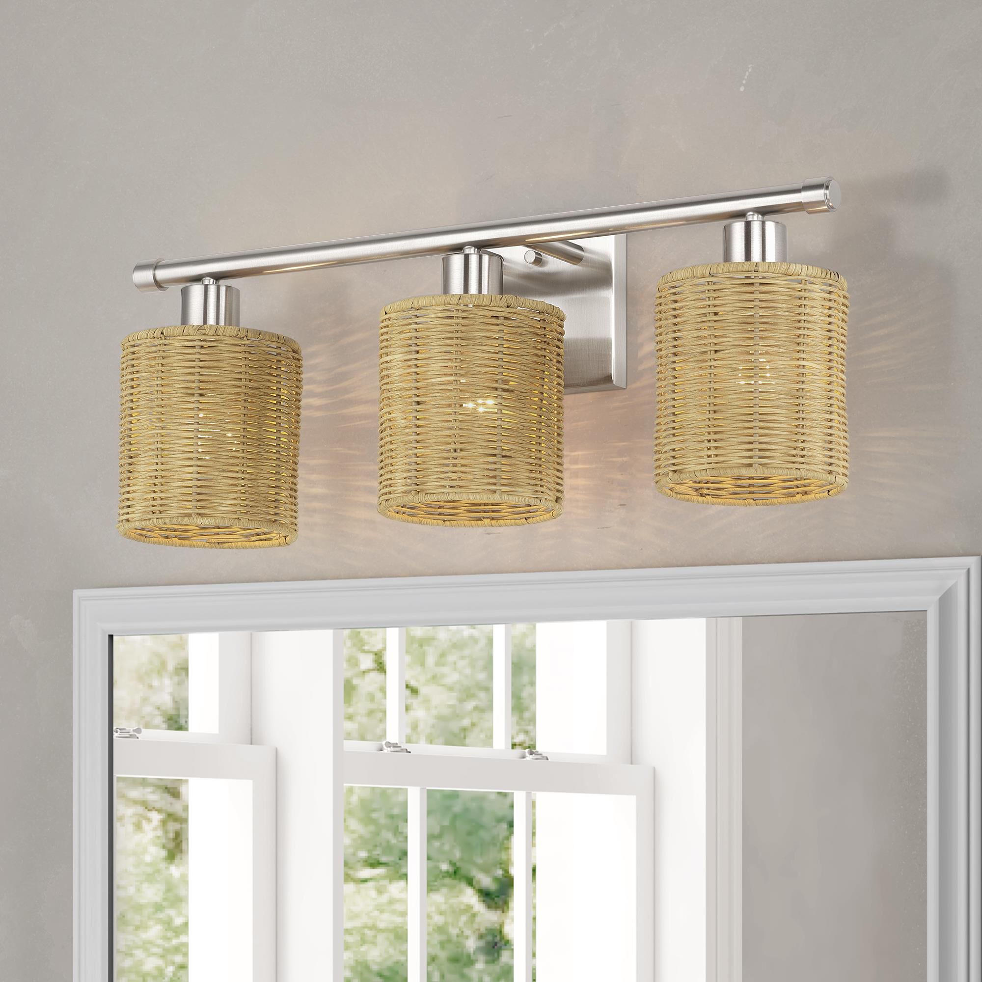 Weavington 24 Inch Bath Vanity Light by Livex Lighting