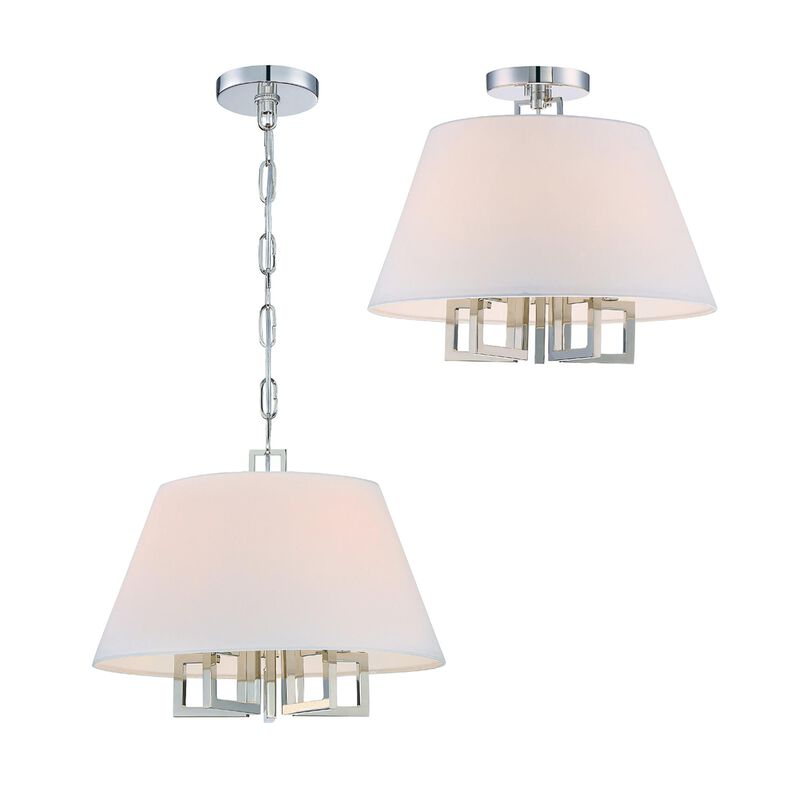 Libby Langdon Westwood 16 Inch Pendant Light by Crystorama