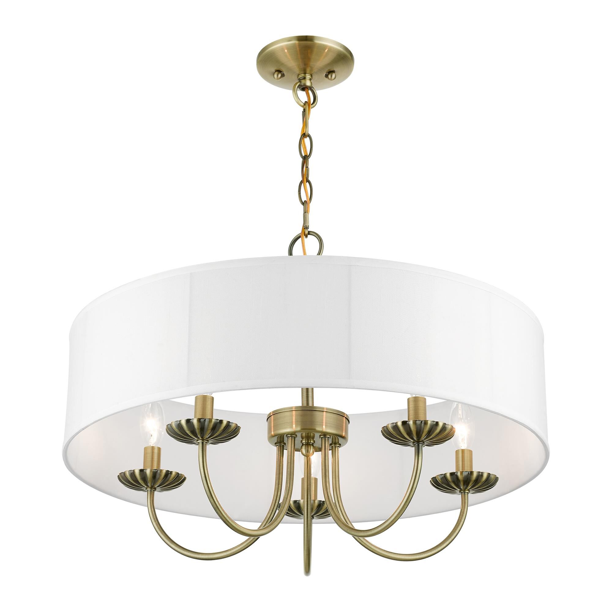 Brookdale 5 Light Chandelier by Livex Lighting