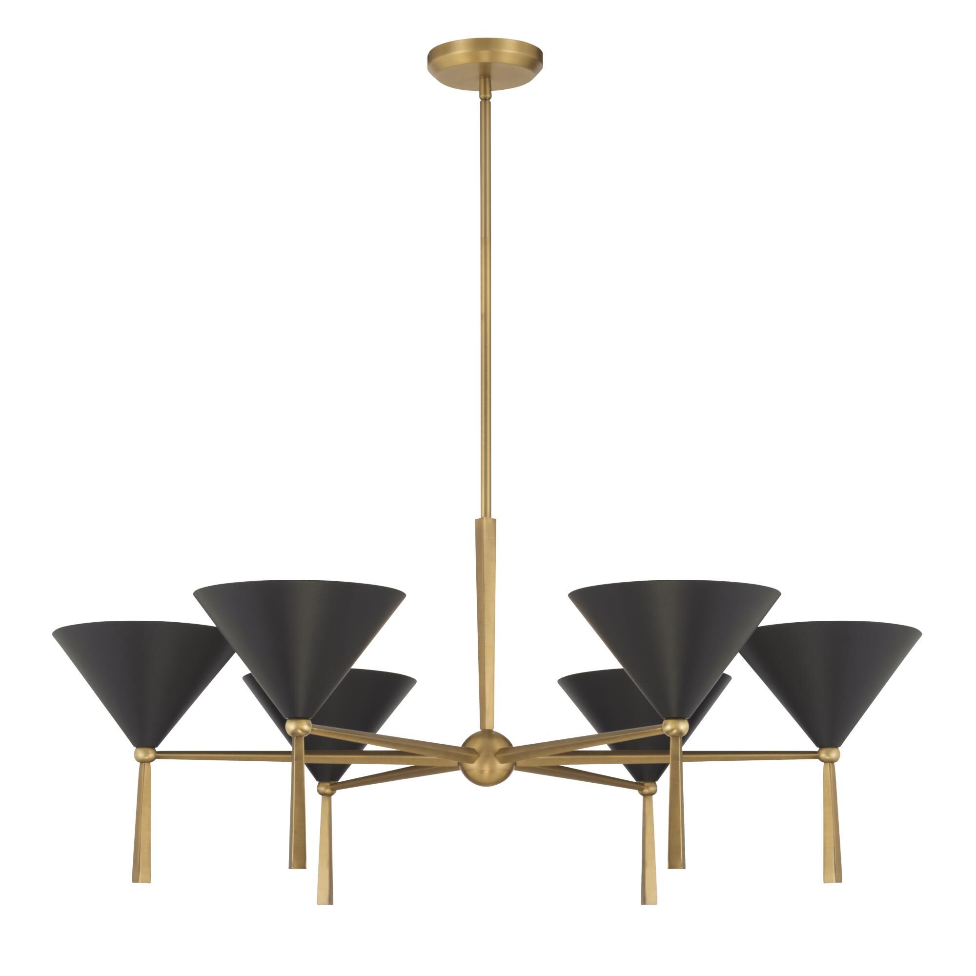 Shown in Legacy Brass and Dark Bronze finish