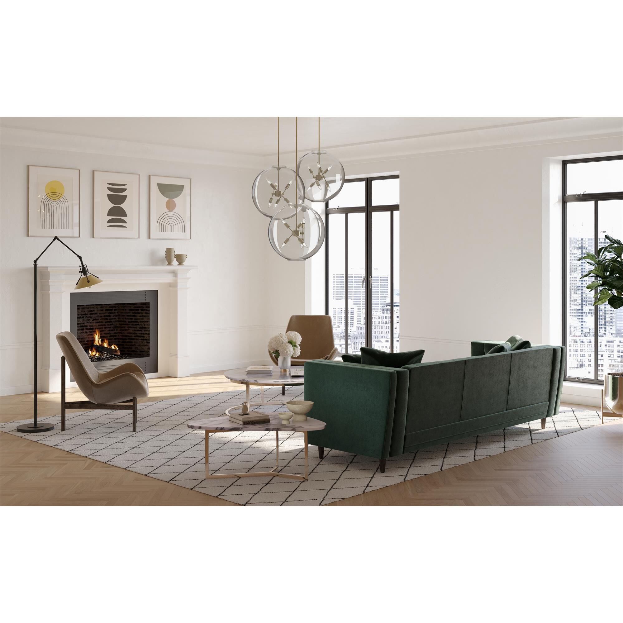 Henry 60 Inch Reading Lamp by Hubbardton Forge