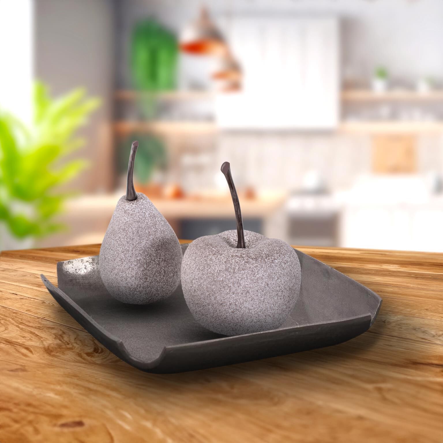 Modern Pomme Sculpture by Howard Elliott Collection