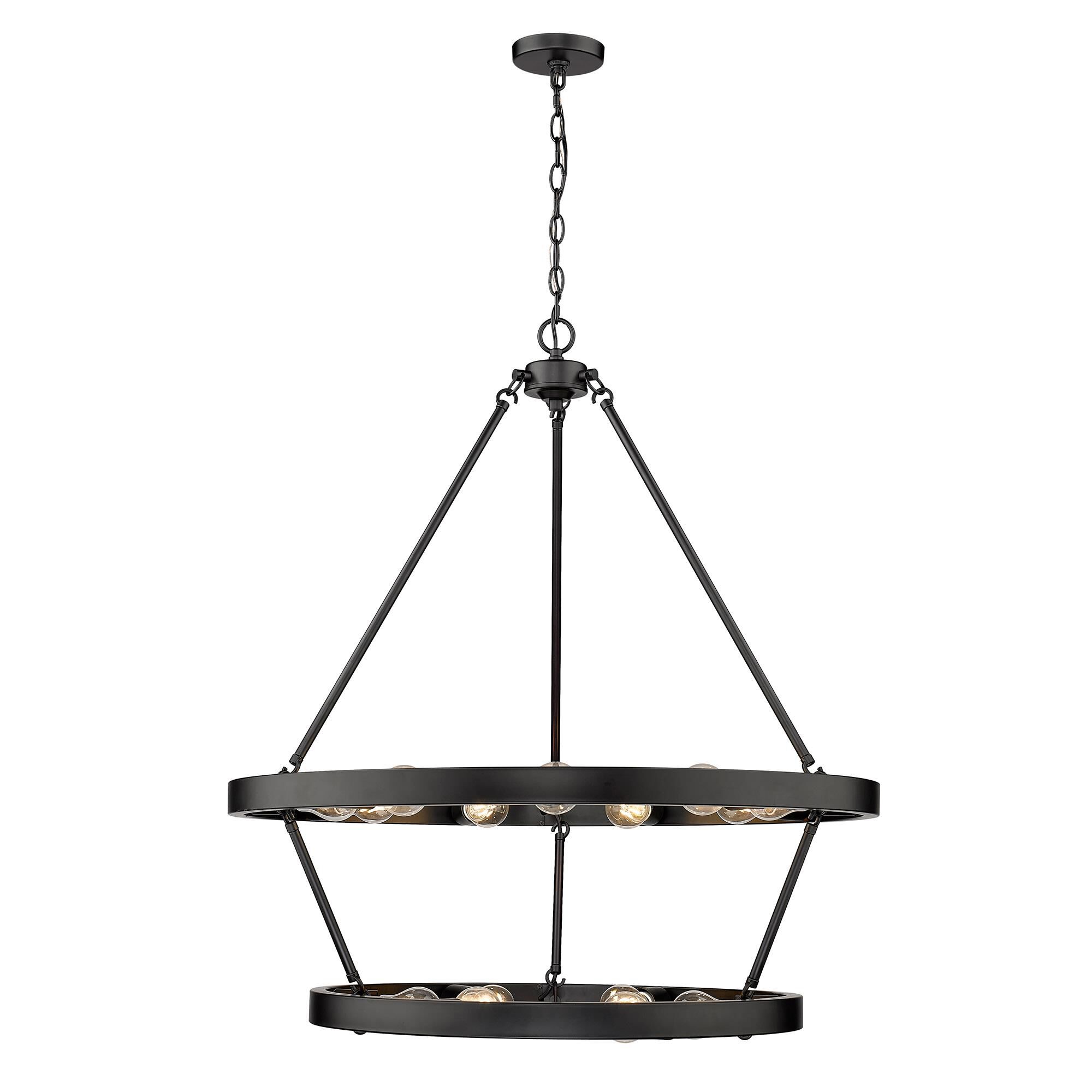 Castile 32 Inch 15 Light Chandelier by Golden Lighting