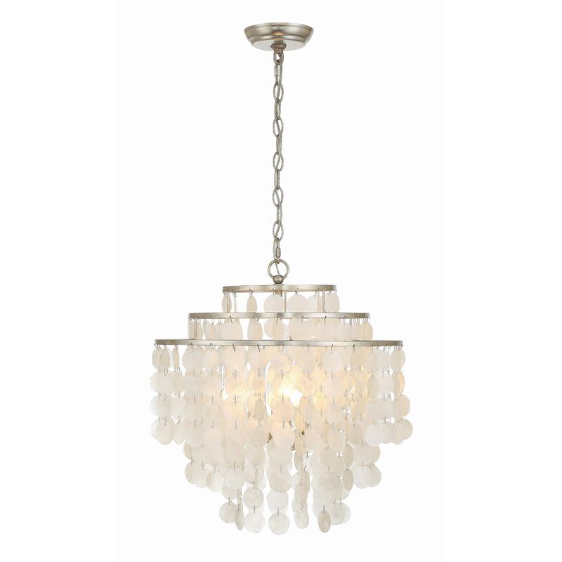 Brielle 18 Inch 4 Light Chandelier by Crystorama
