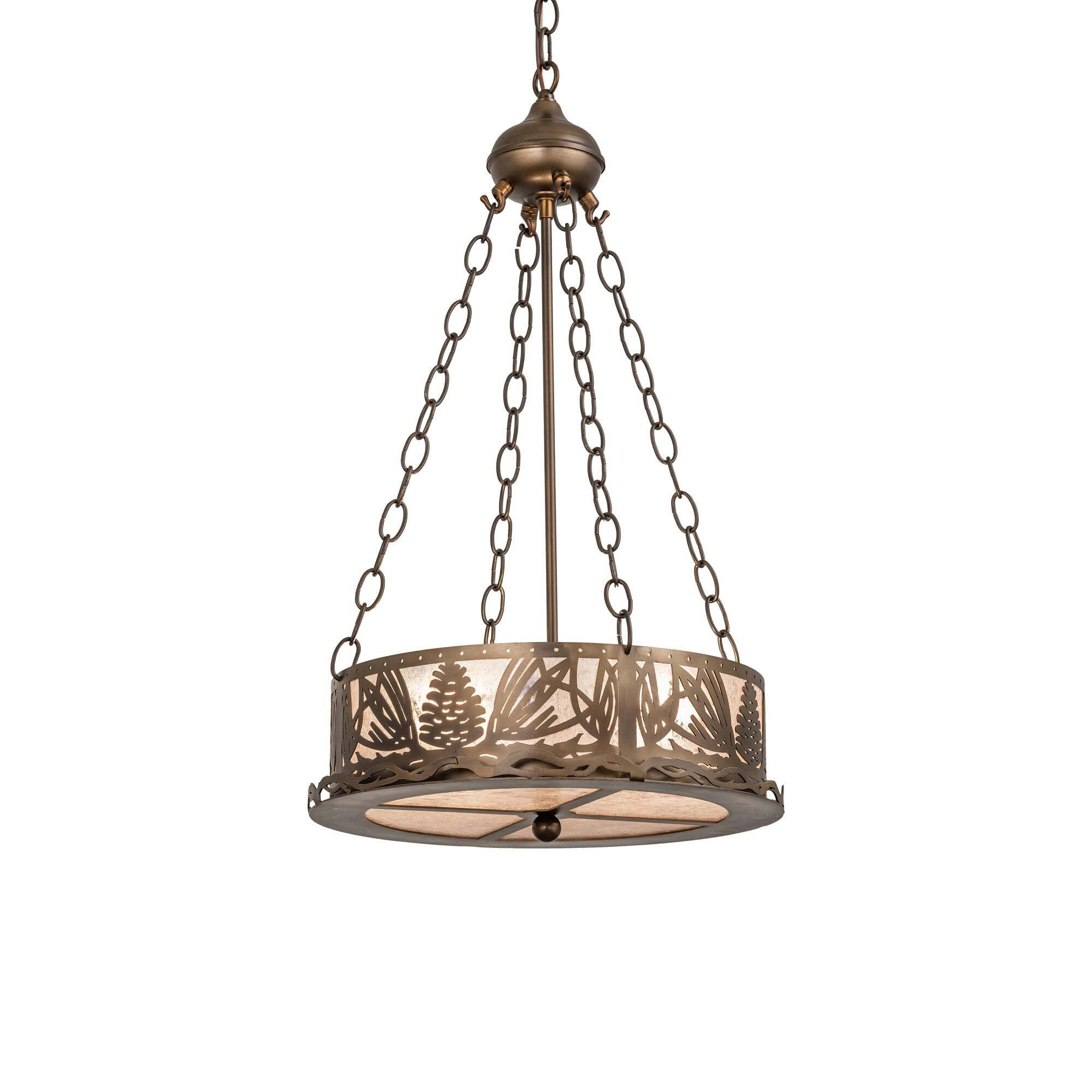 Mountain Pine 16 Inch Large Pendant by Meyda Lighting