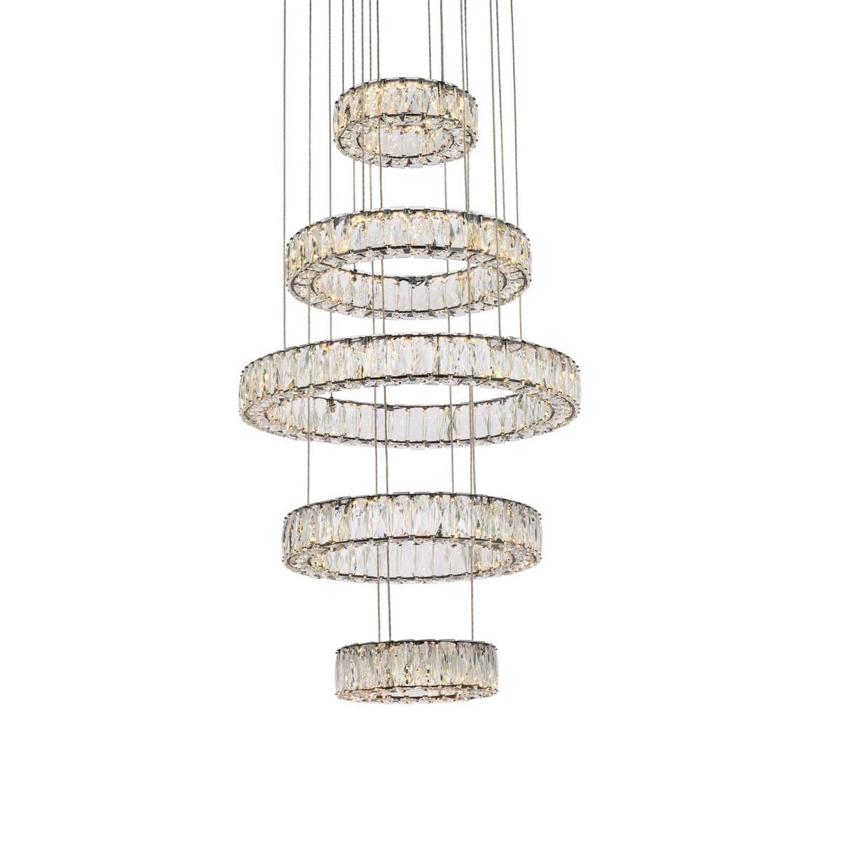 Shown in Black finish and Clear Royal Cut crystal