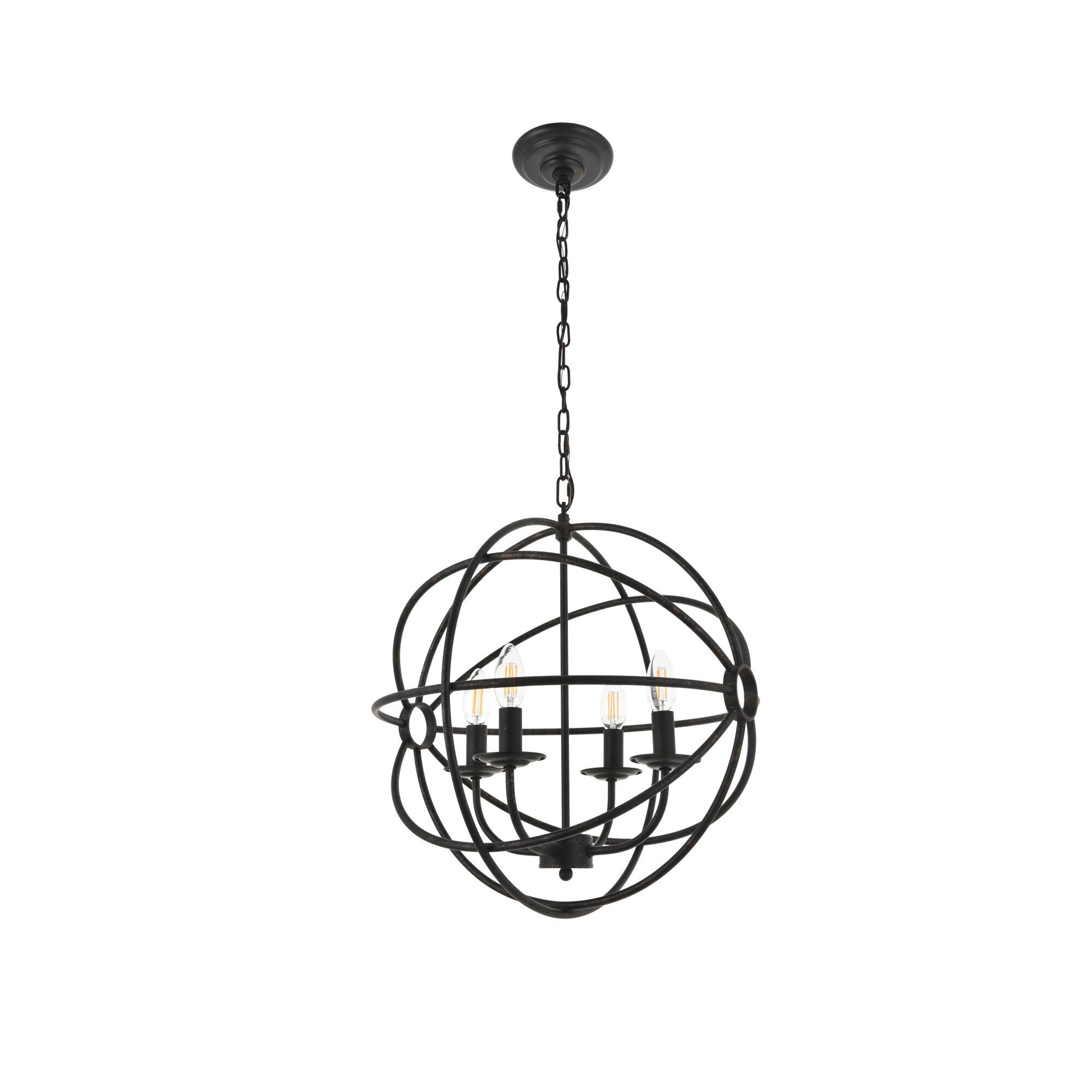 Octavia 18 Inch Large Pendant by Elegant Lighting