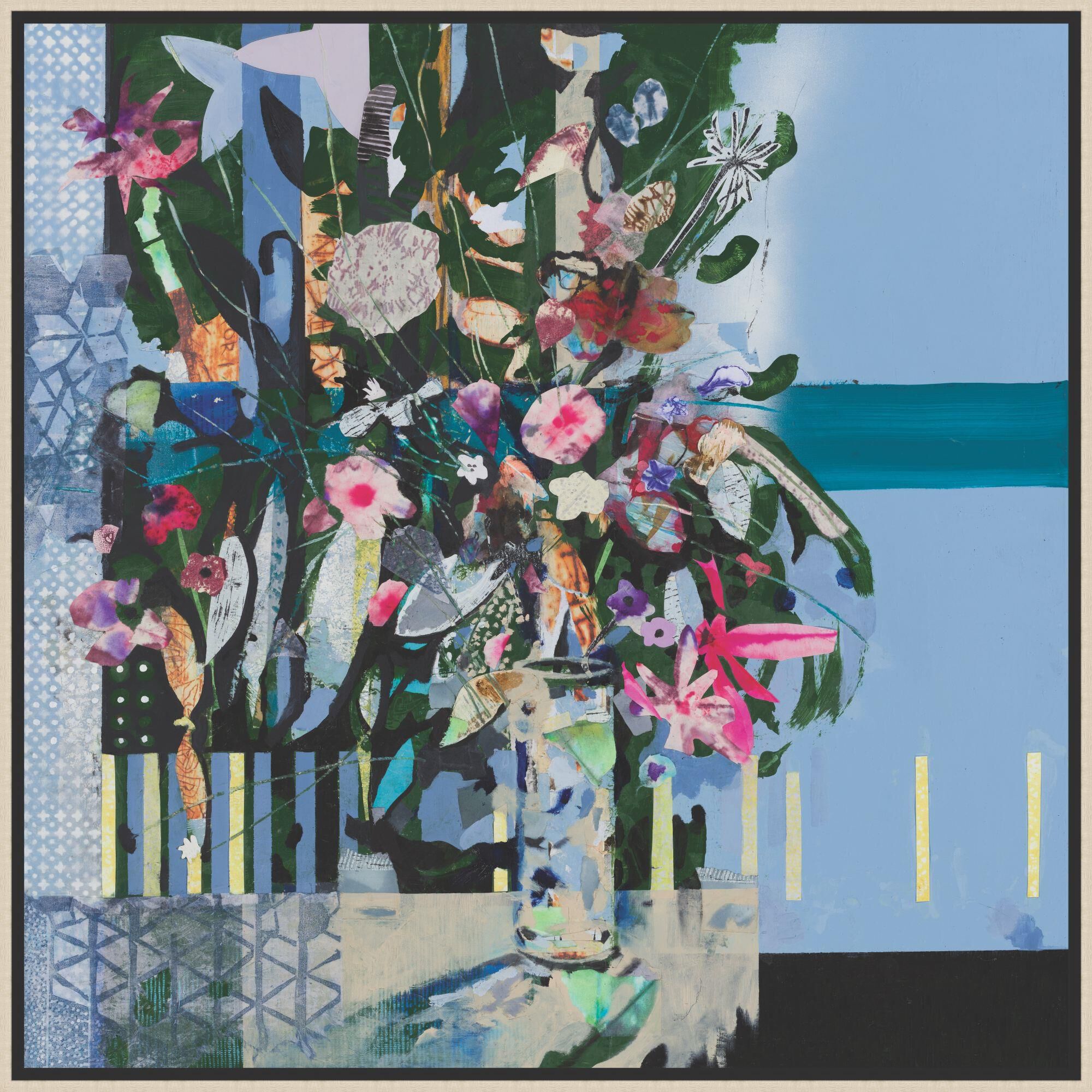 Paula Menchen Cascading Petals Print by LEVEL57