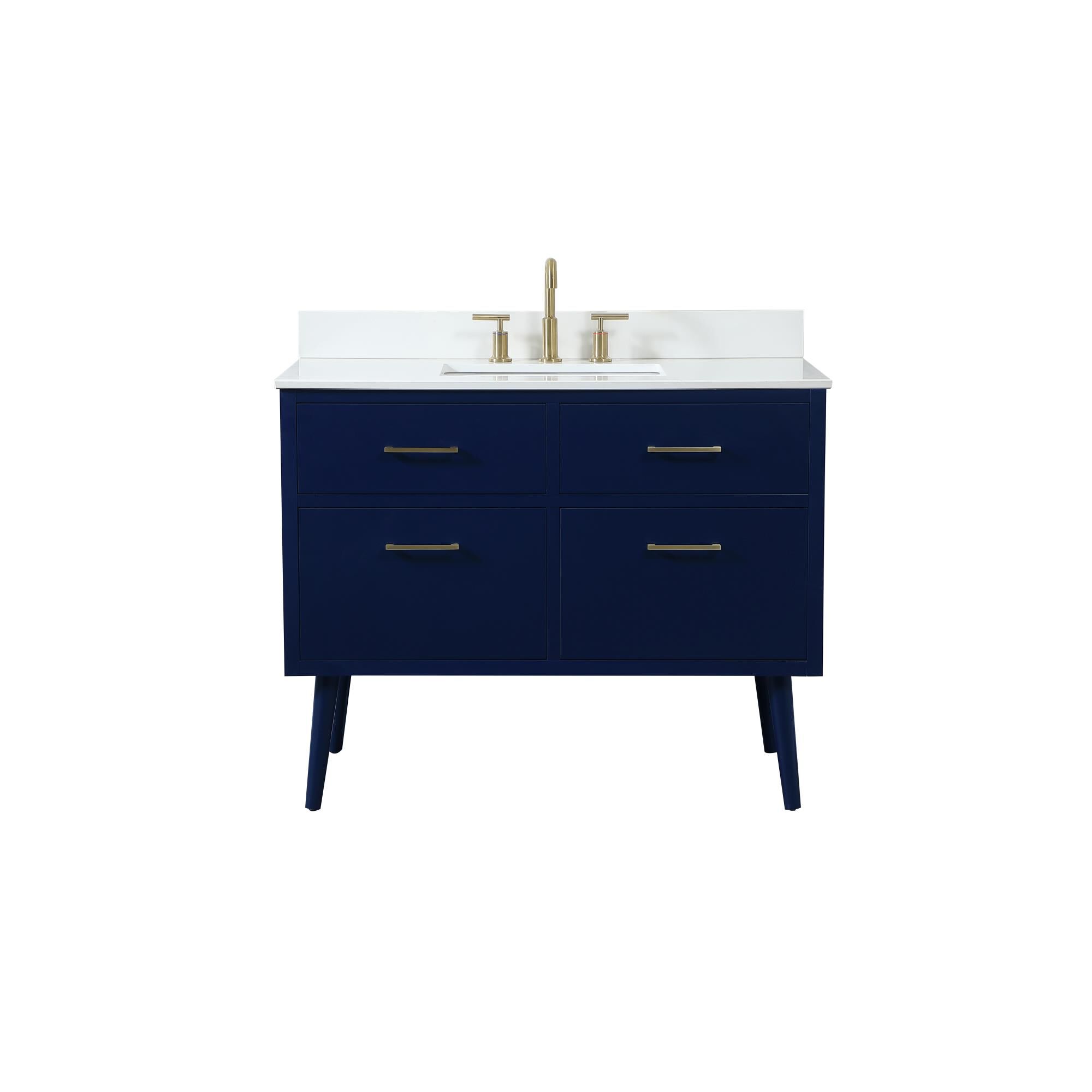 Shown in Blue finish