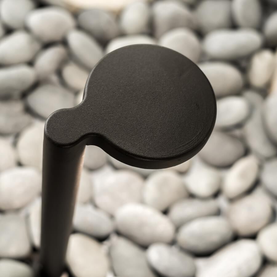 Shown in Bronze finish and Frosted glass