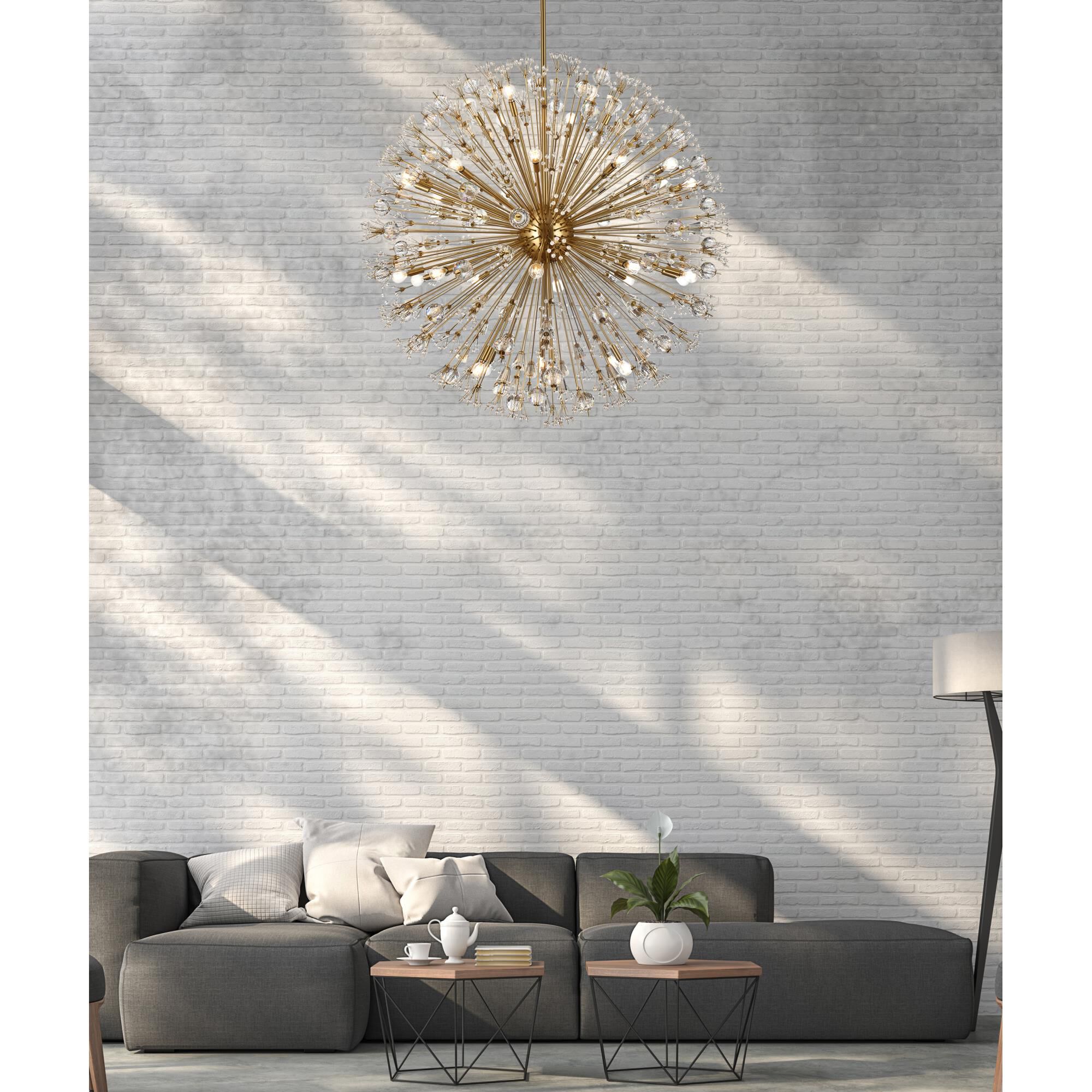 Vera 50 Inch Large Pendant by Elegant Lighting