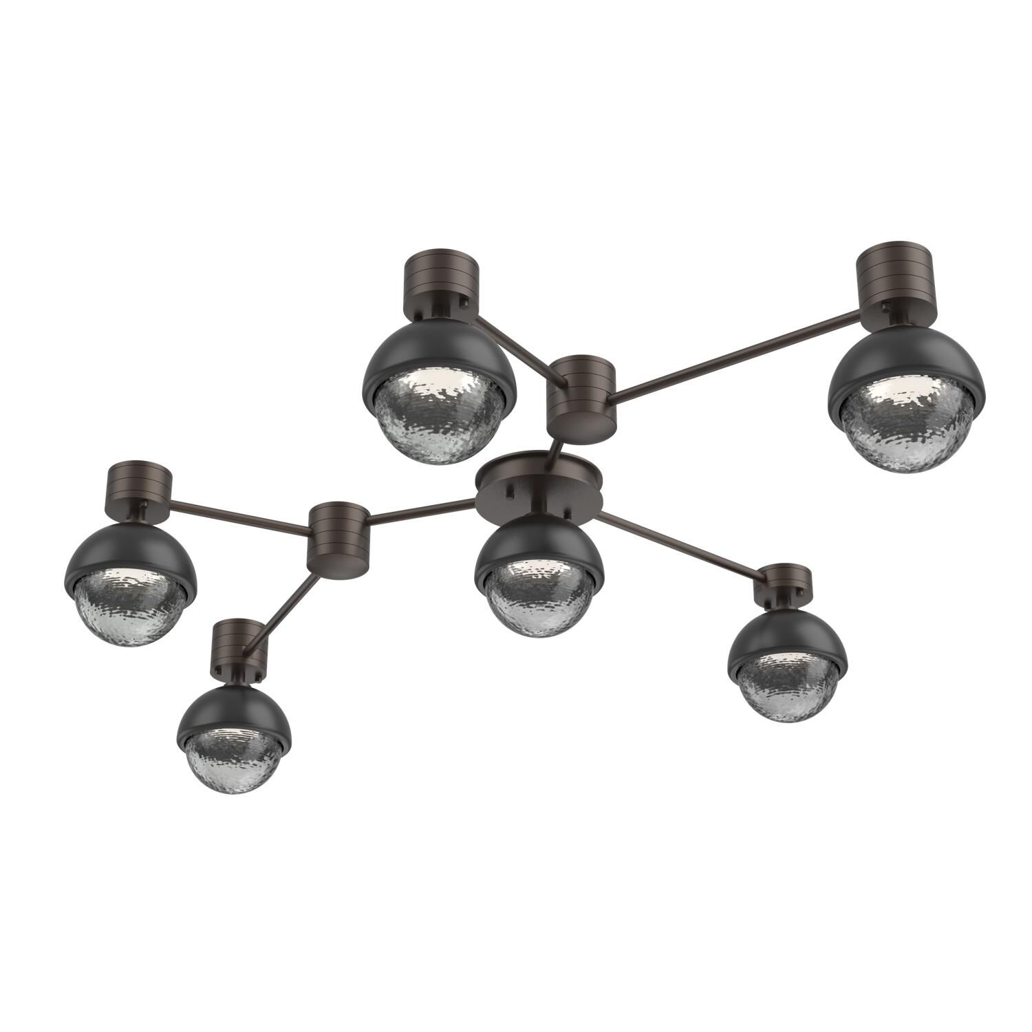 Shown in Flat Bronze finish and Smoke glass and Matte Black accent