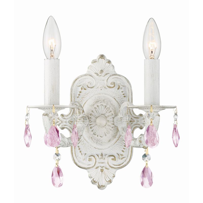 Paris Market 10 Inch Wide 2 Light Wall Sconce by Crystorama