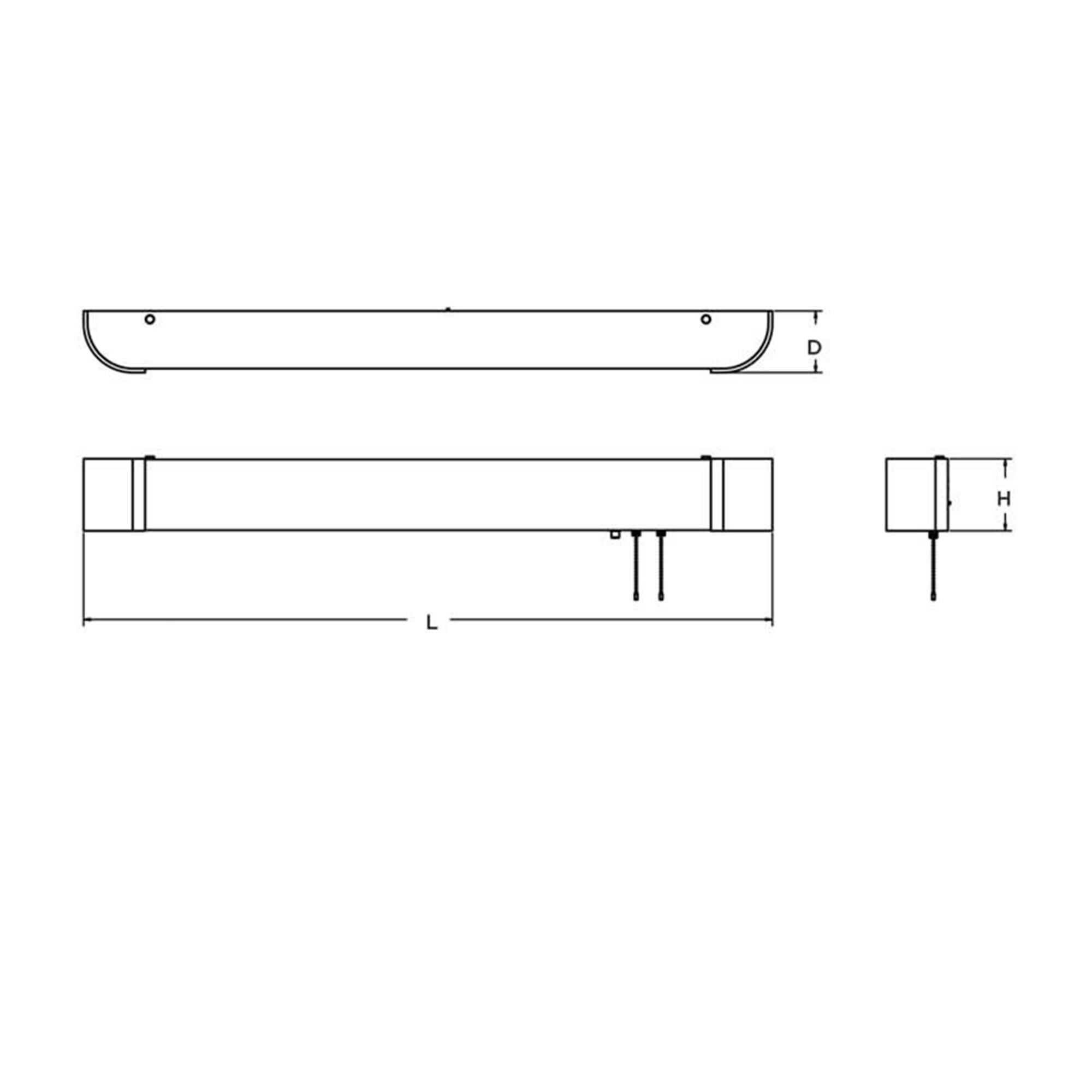 Allen 52 Inch LED Wall Sconce by AFX Lighting