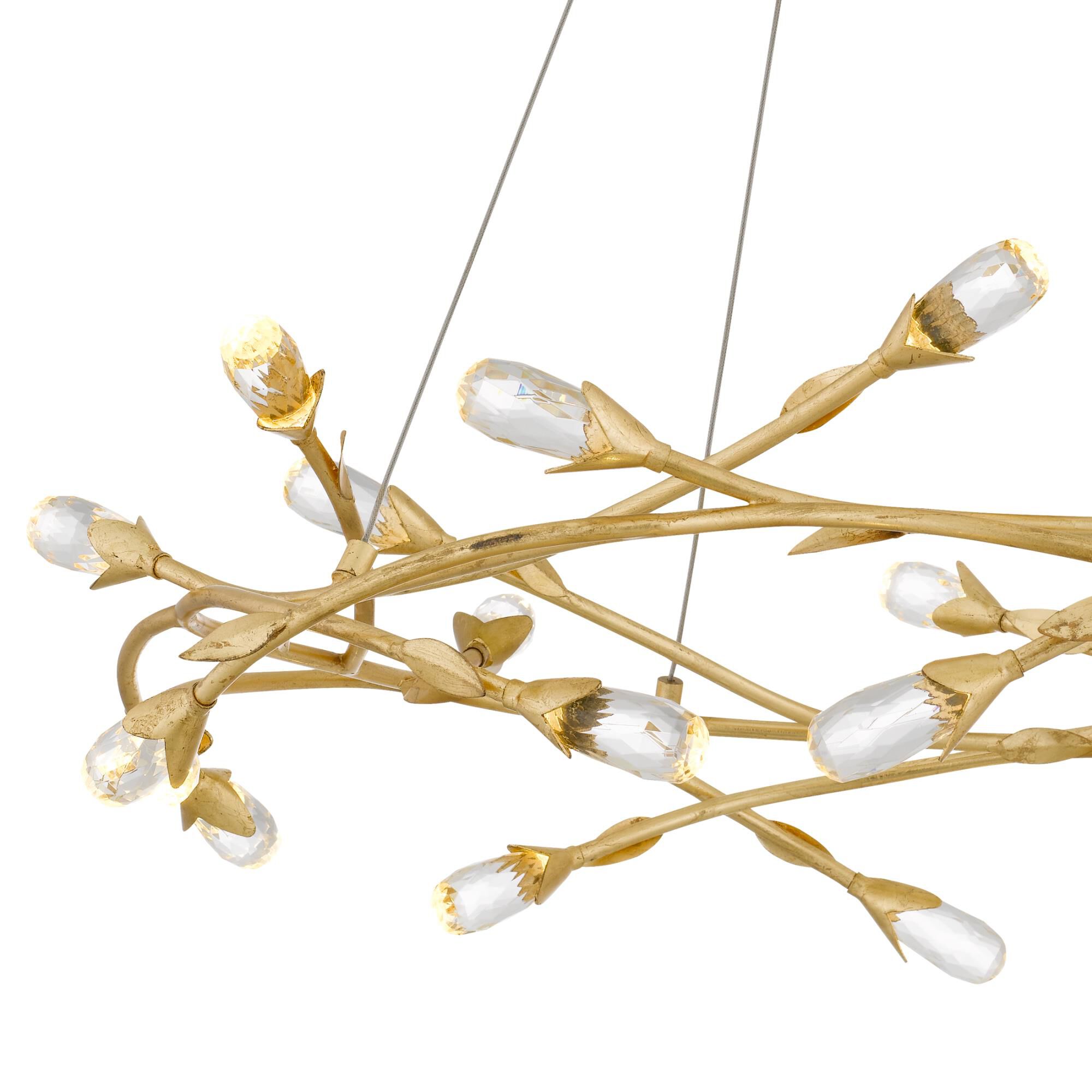 Cora 32 Inch Chandelier by Quoizel