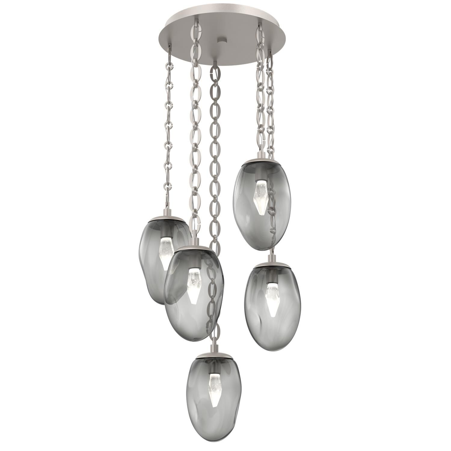 Levi Wilson Meteo Led 22 Inch Multi Light Pendant by Hammerton Studio