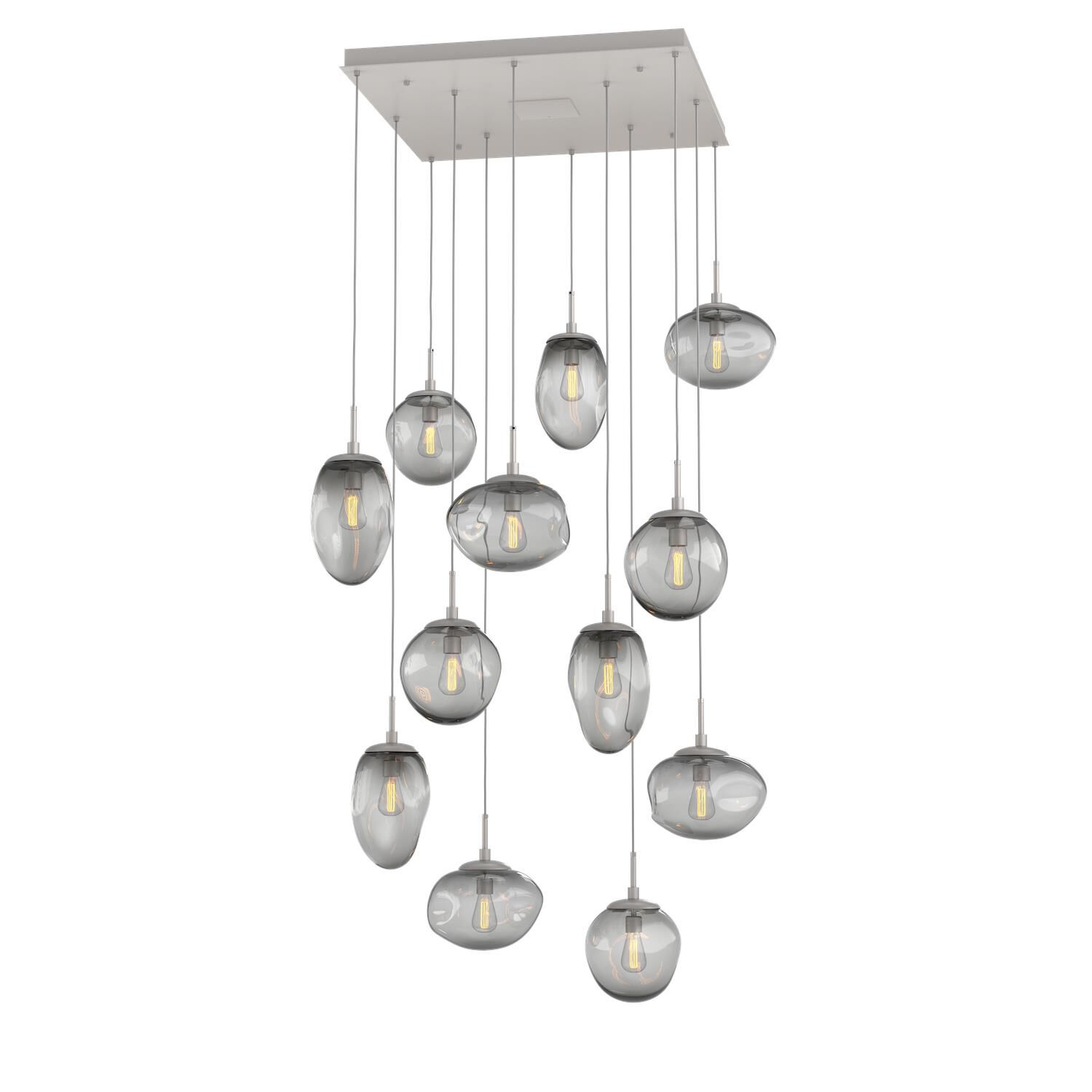 Levi Wilson Nebula 38 Inch 12 Light Multi Light Pendant by Hammerton Studio