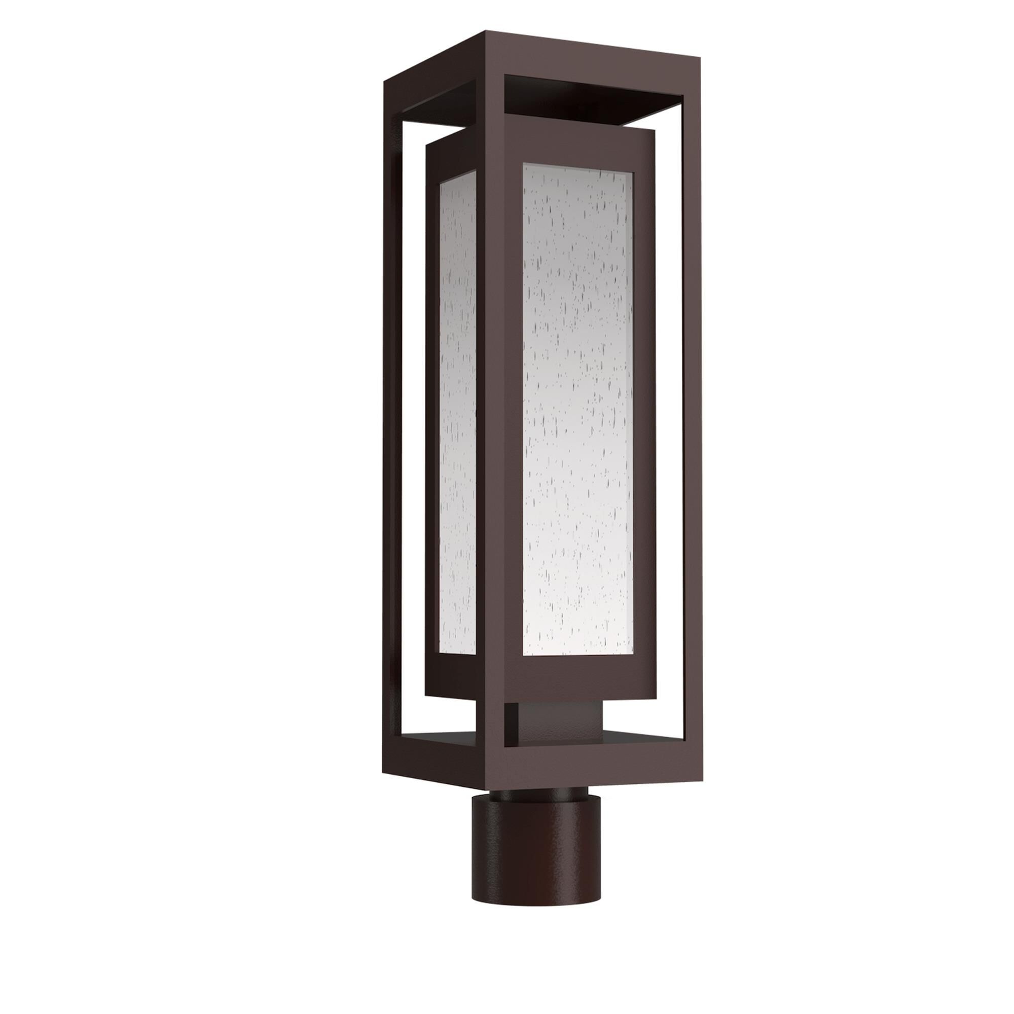 Hammerton Studio Double Box Postmount 21 Inch Tall LED Outdoor Post Lamp