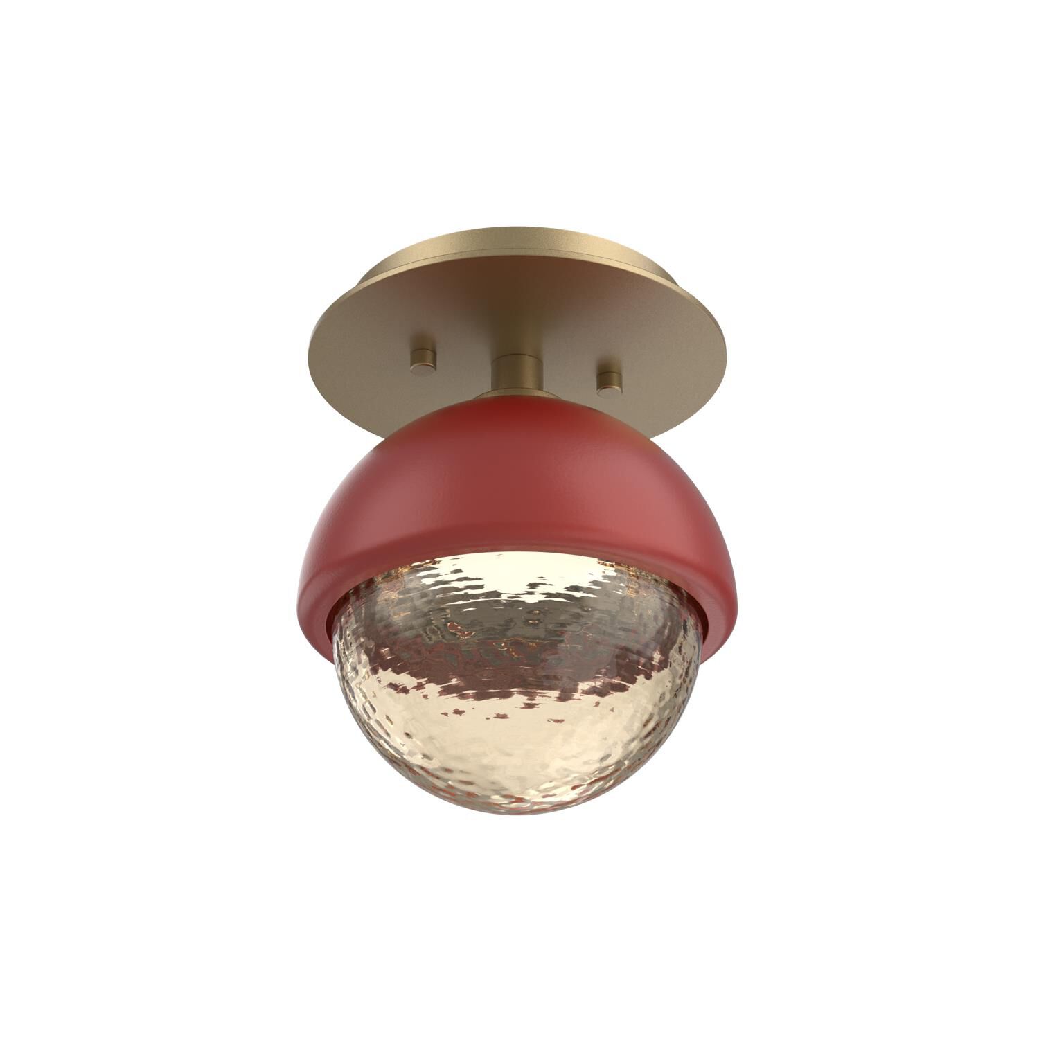 Levi Wilson Cabochon 6 Inch Flush Mount by Hammerton Studio