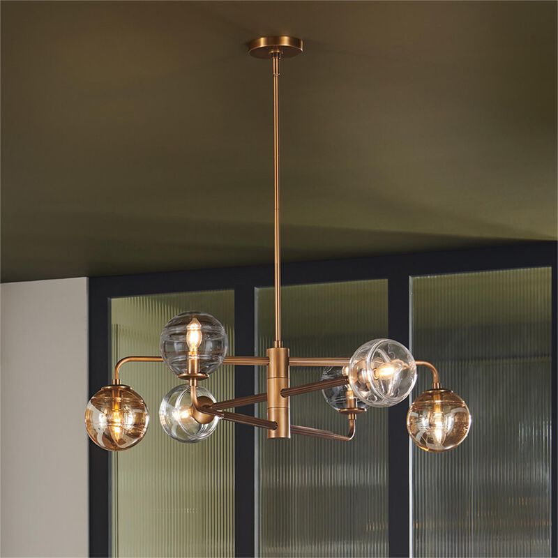 Oberon 36.5 Inch Chandelier by Fredrick Ramond
