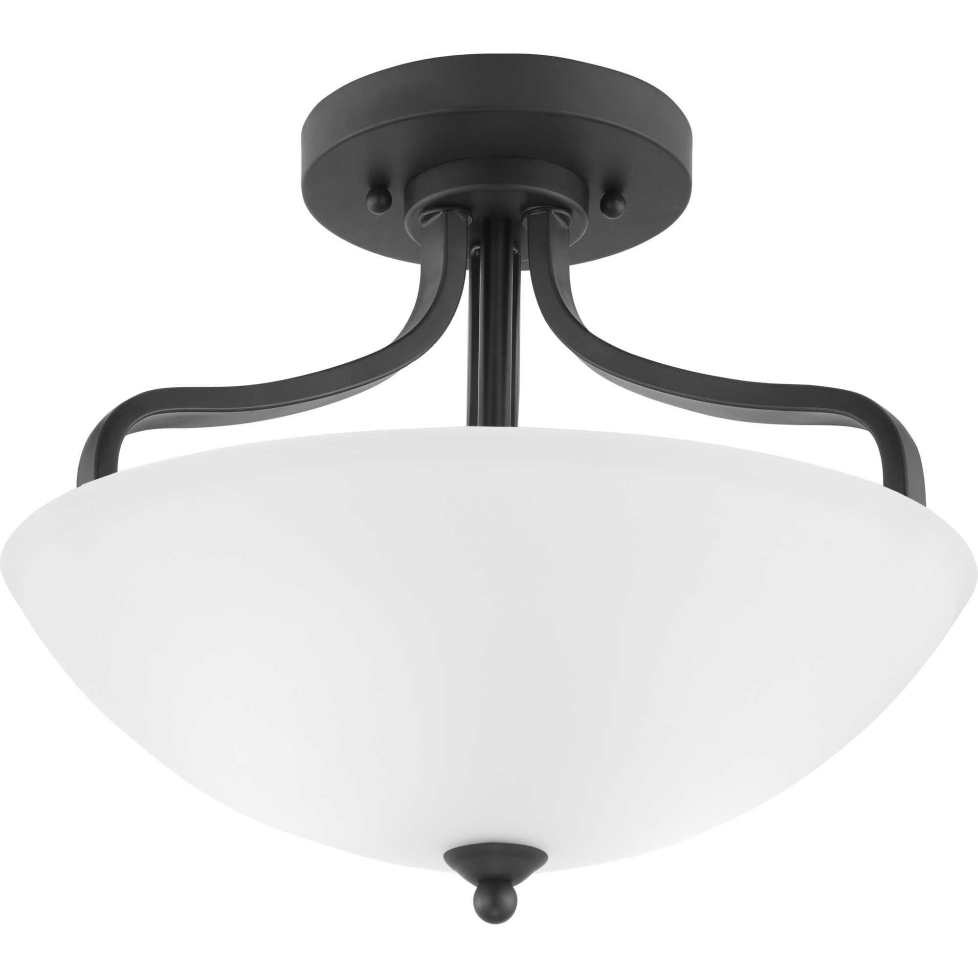 Laird 15 Inch 3 Light Semi Flush Mount by Progress Lighting